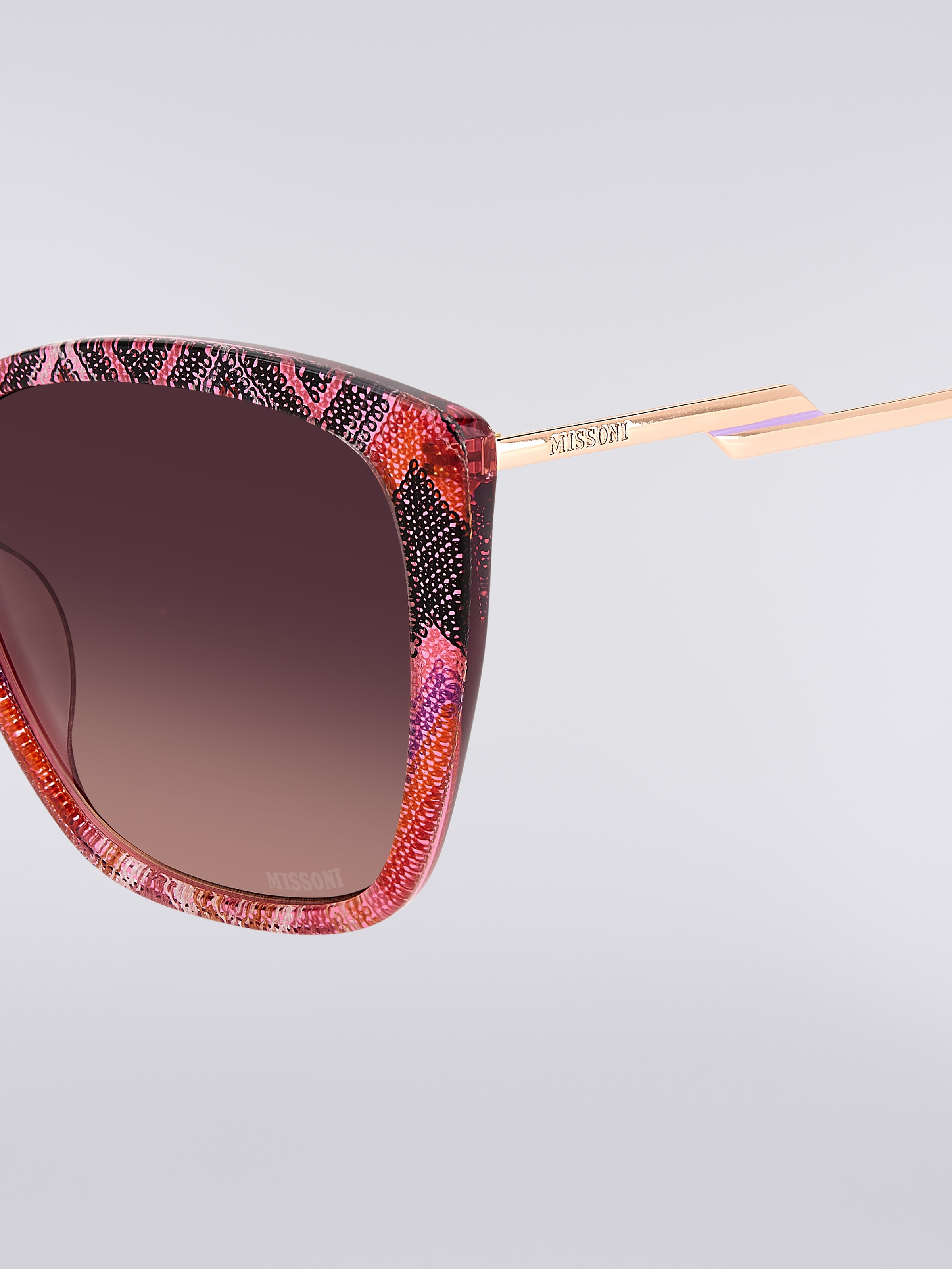 Missoni Dna Sonnenbrille aus Acetat, Mehrfarbig  - 3