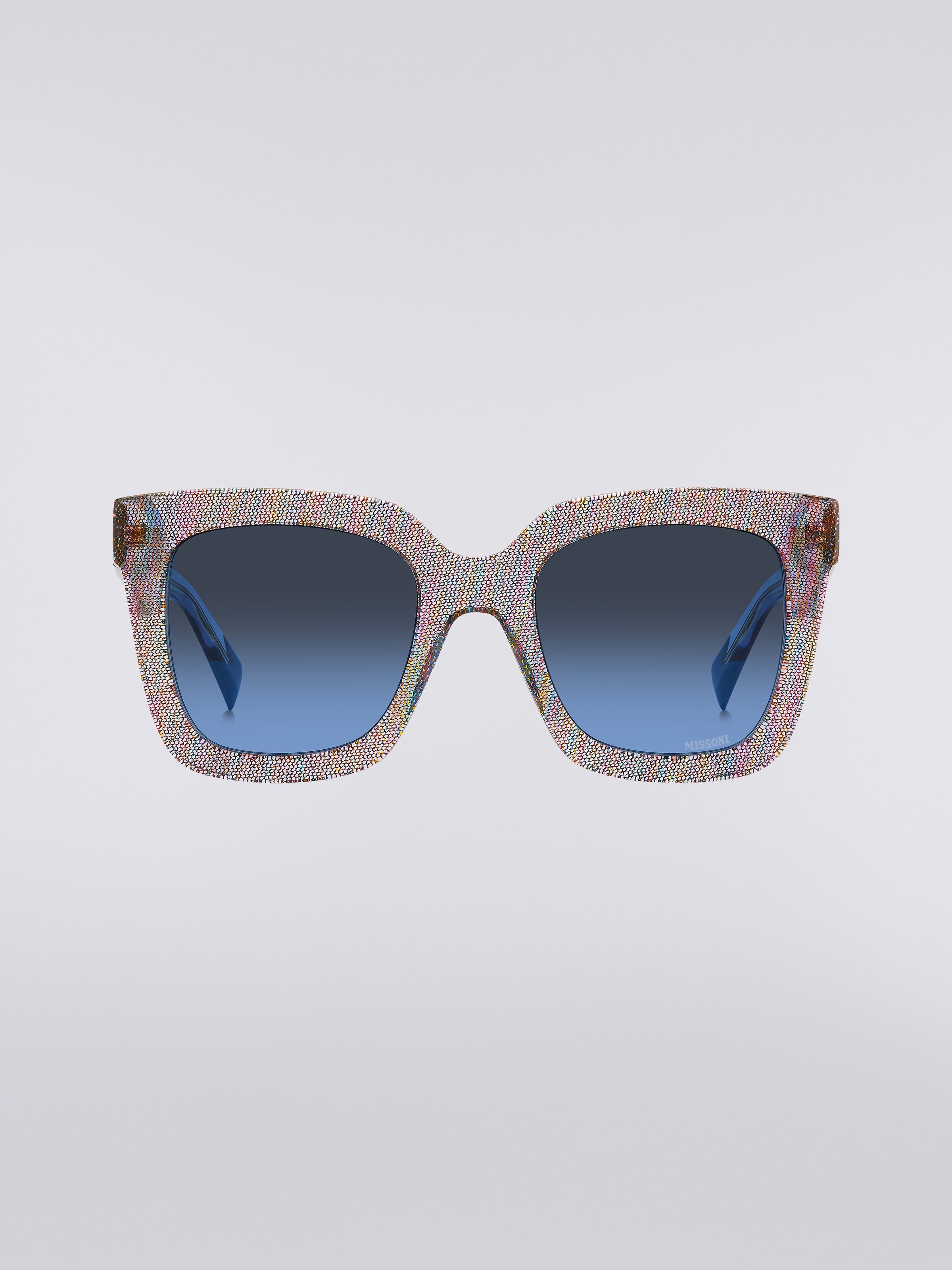 Lunettes de soleil Missoni Dna en acétate, Multicolore  - 0