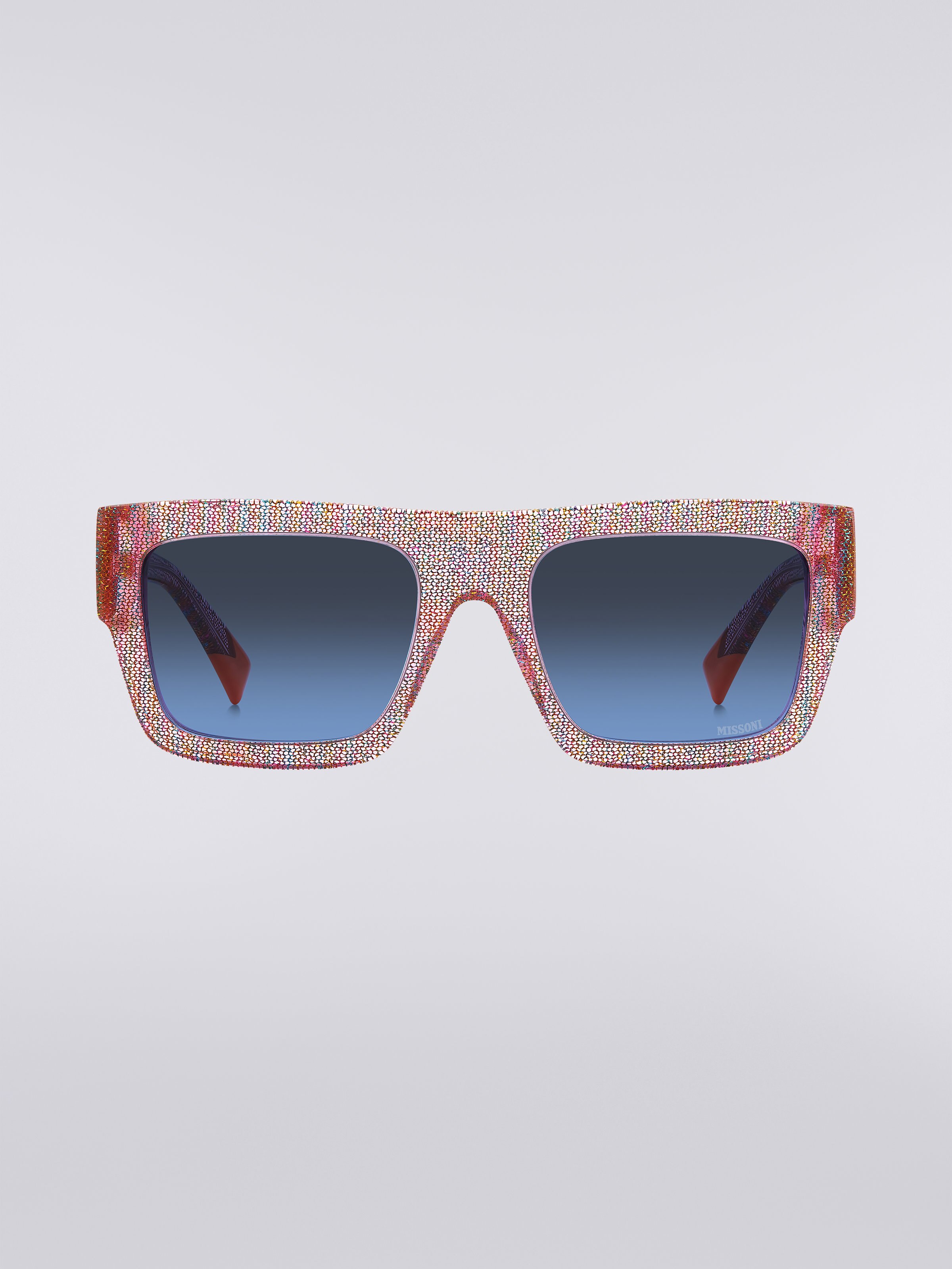 Lunettes de soleil Missoni Dna en acétate, Multicolore  - 0