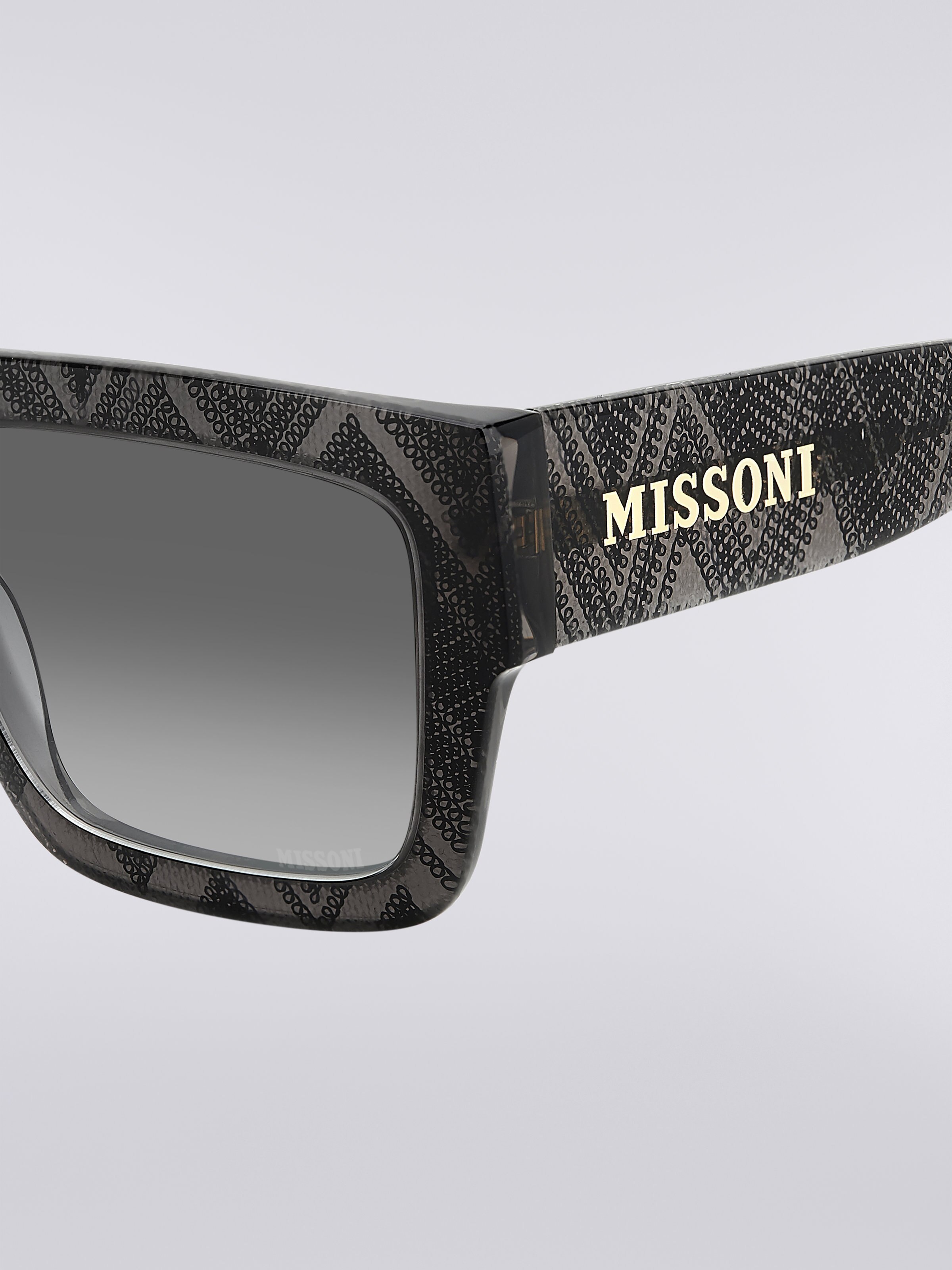 Missoni Dna Sonnenbrille aus Acetat, Mehrfarbig  - 3