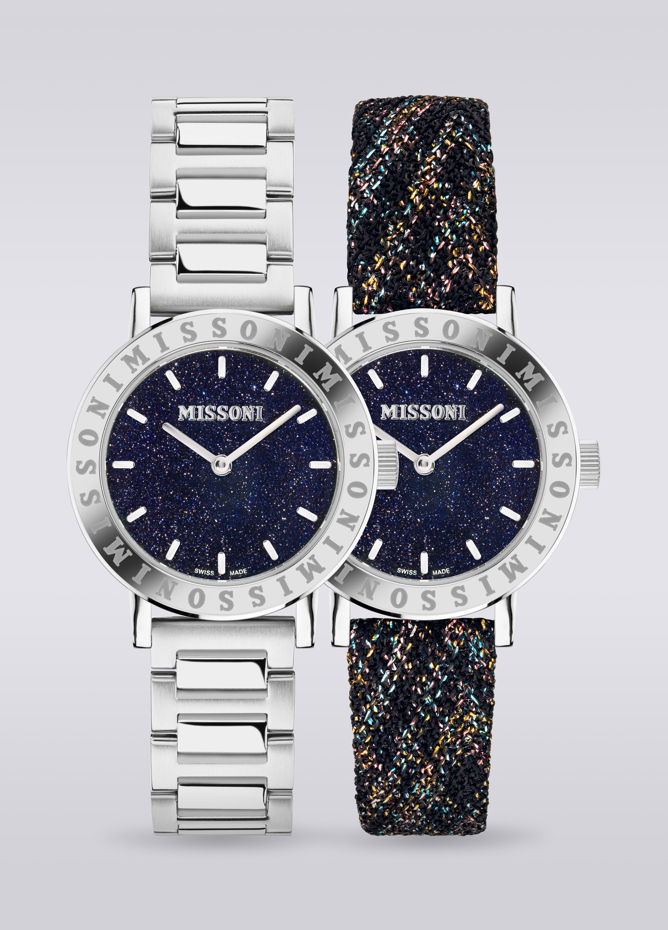 Missoni Lucky Stones Montre avec boîtier de 34,5 MM, Multicolore  - 6