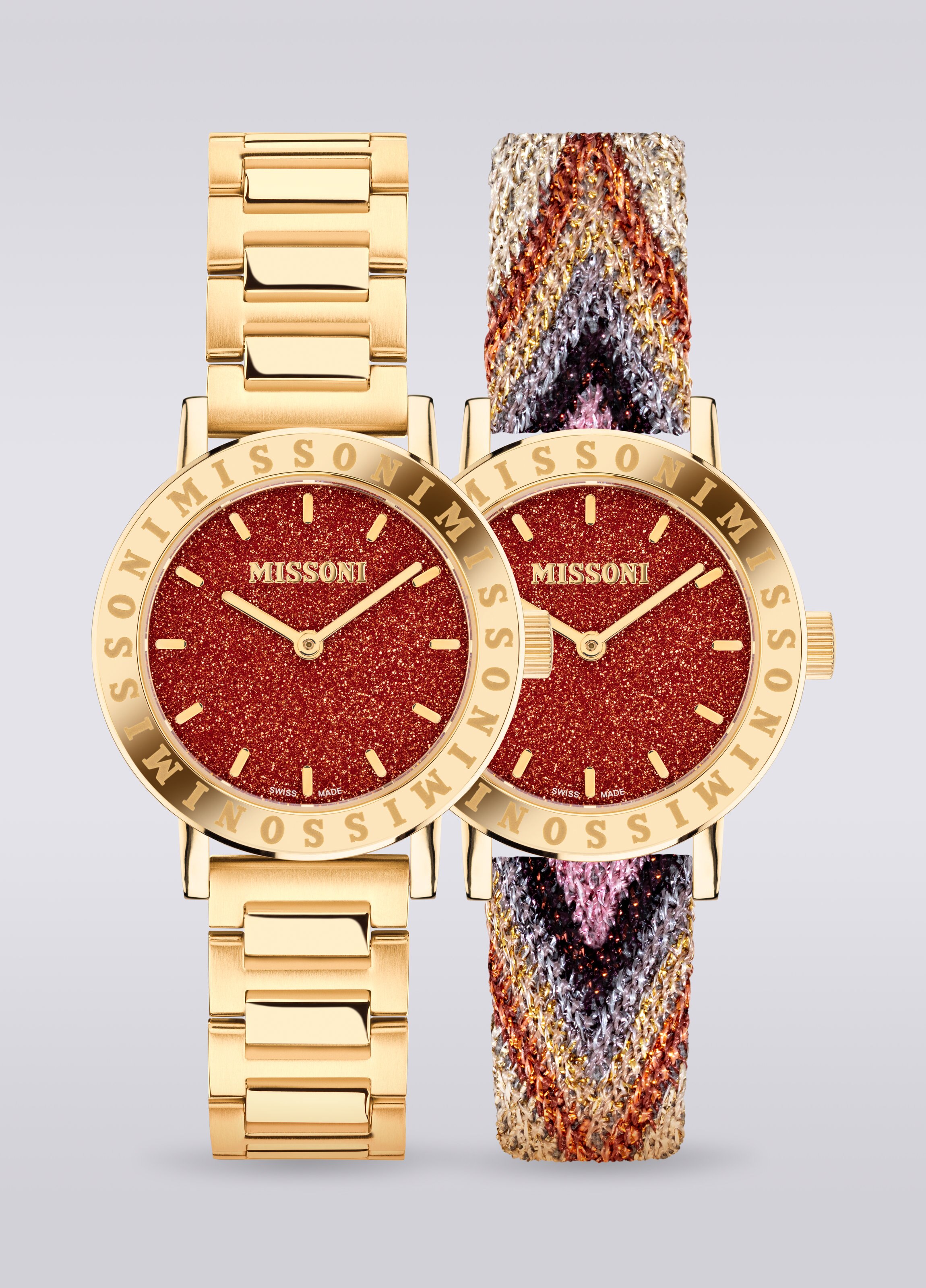 Missoni Lucky Stones Montre avec boîtier de 34,5 MM, Multicolore  - 7