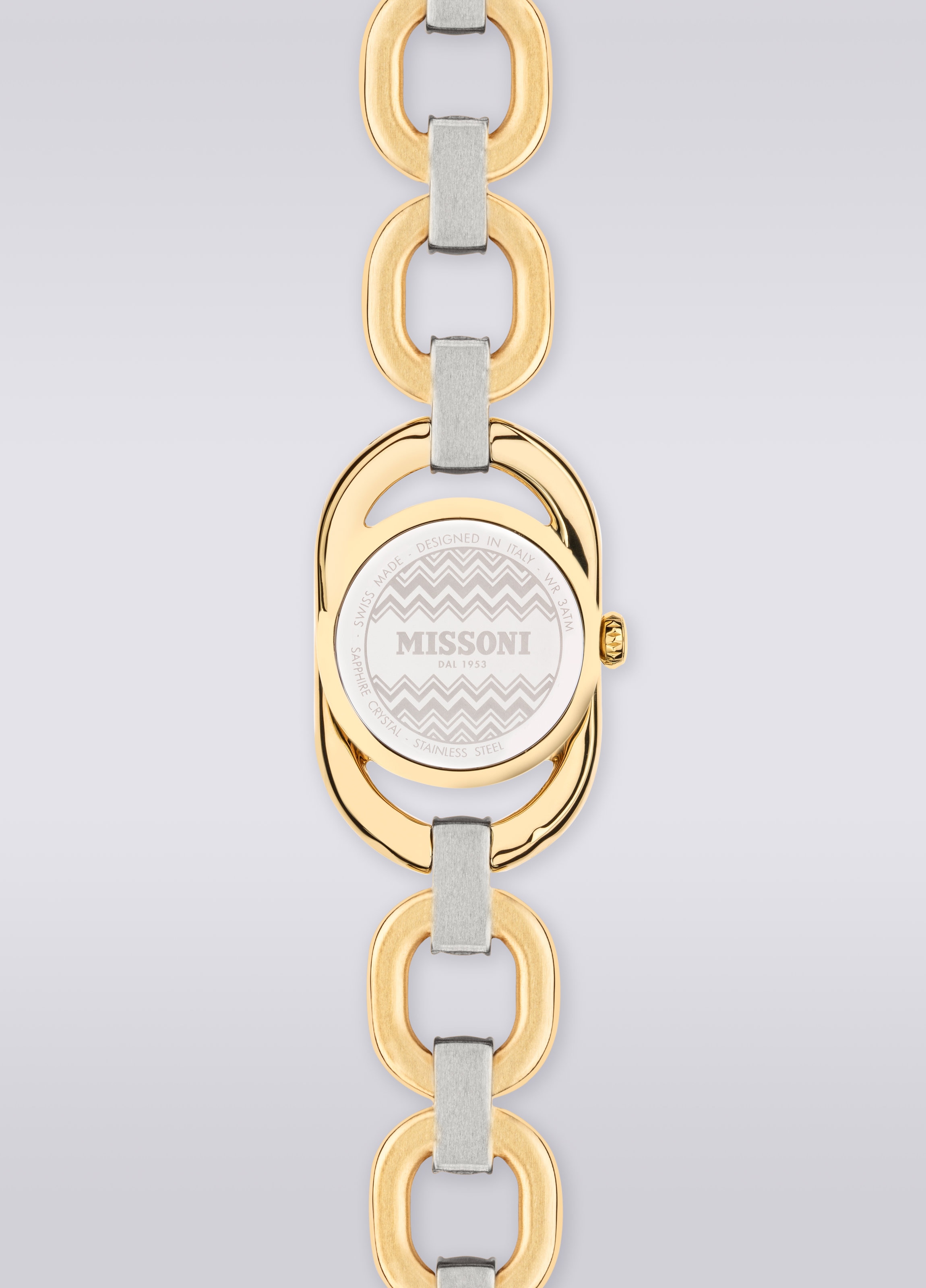 Missoni Gioiello Chain montre avec bo tier de 22 8 MM Multicolore