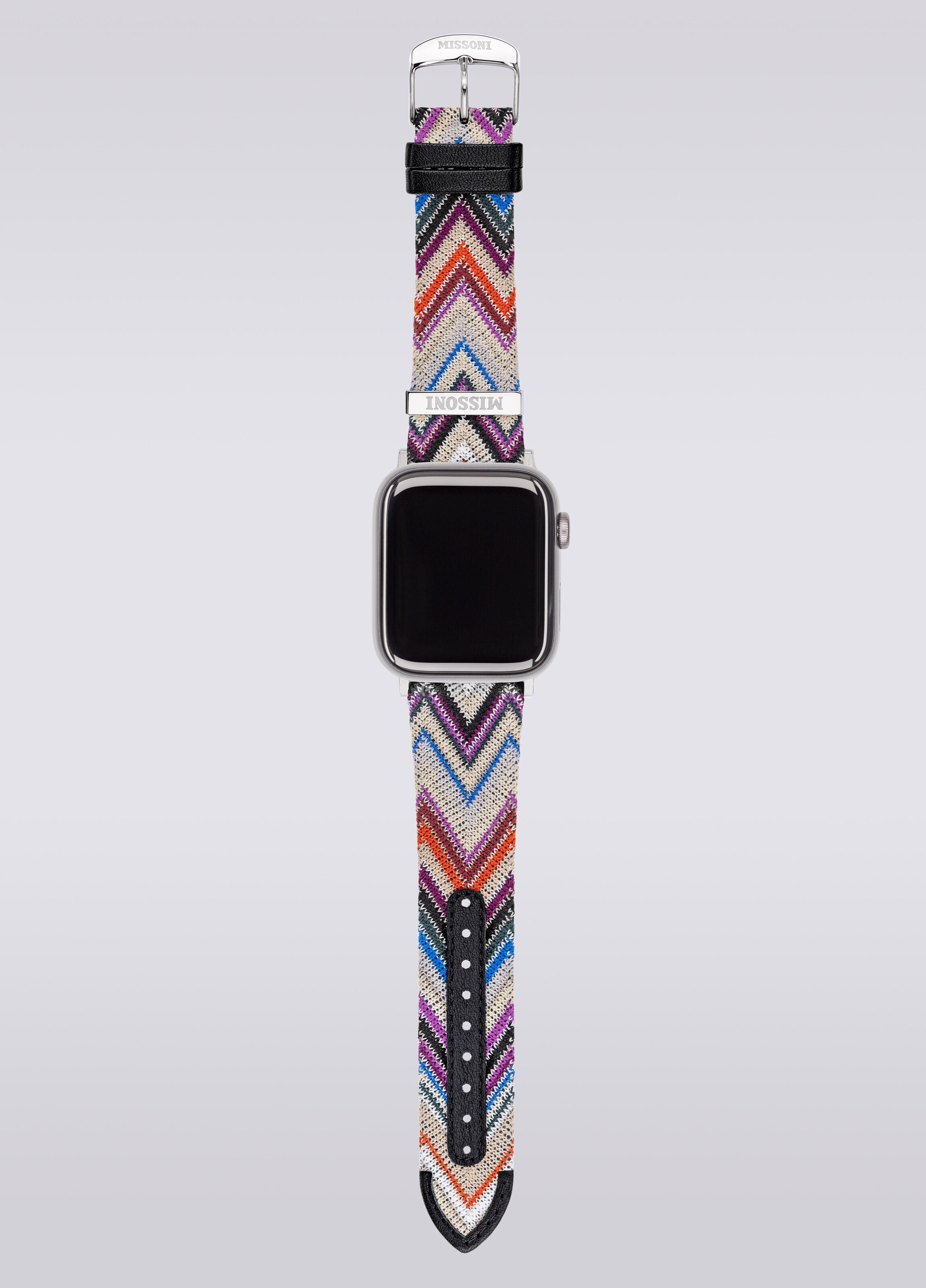Cinturino Apple watch in tessuto Missoni da 24 MM, Multicolore  - 3
