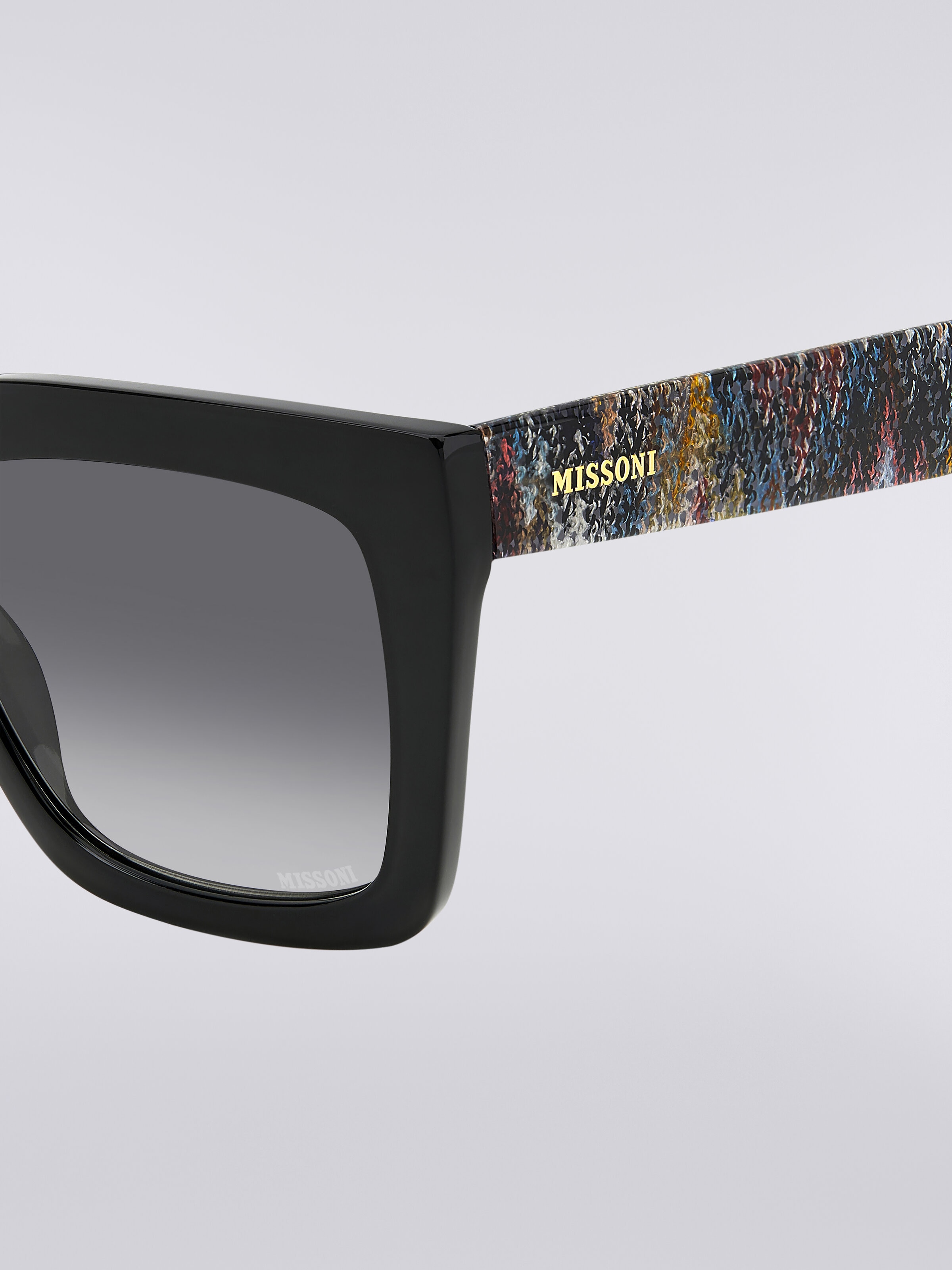 Squared sunglasses , Multicoloured  - 3