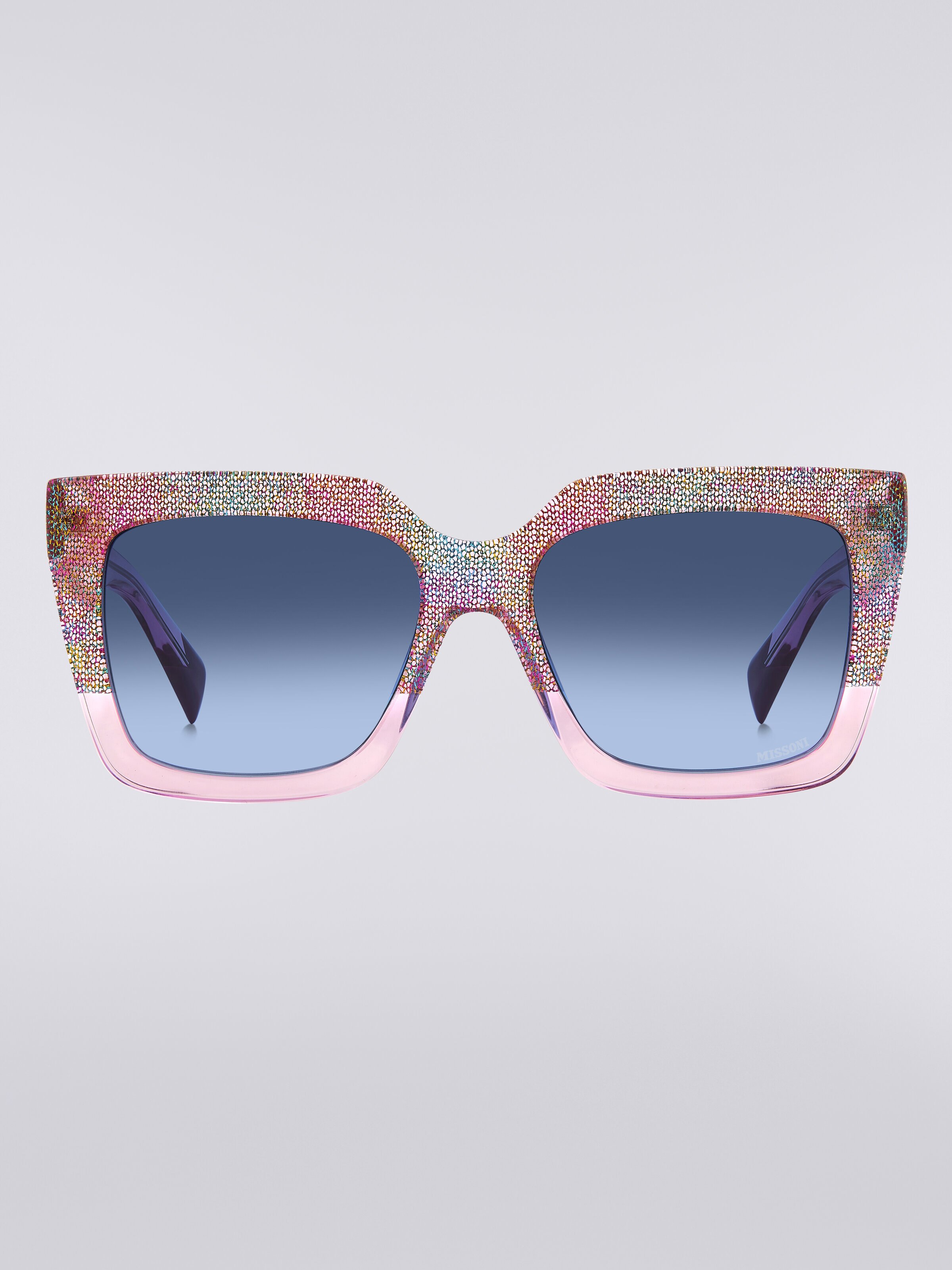 Occhiali da sole squadrati, Multicolore  - 0