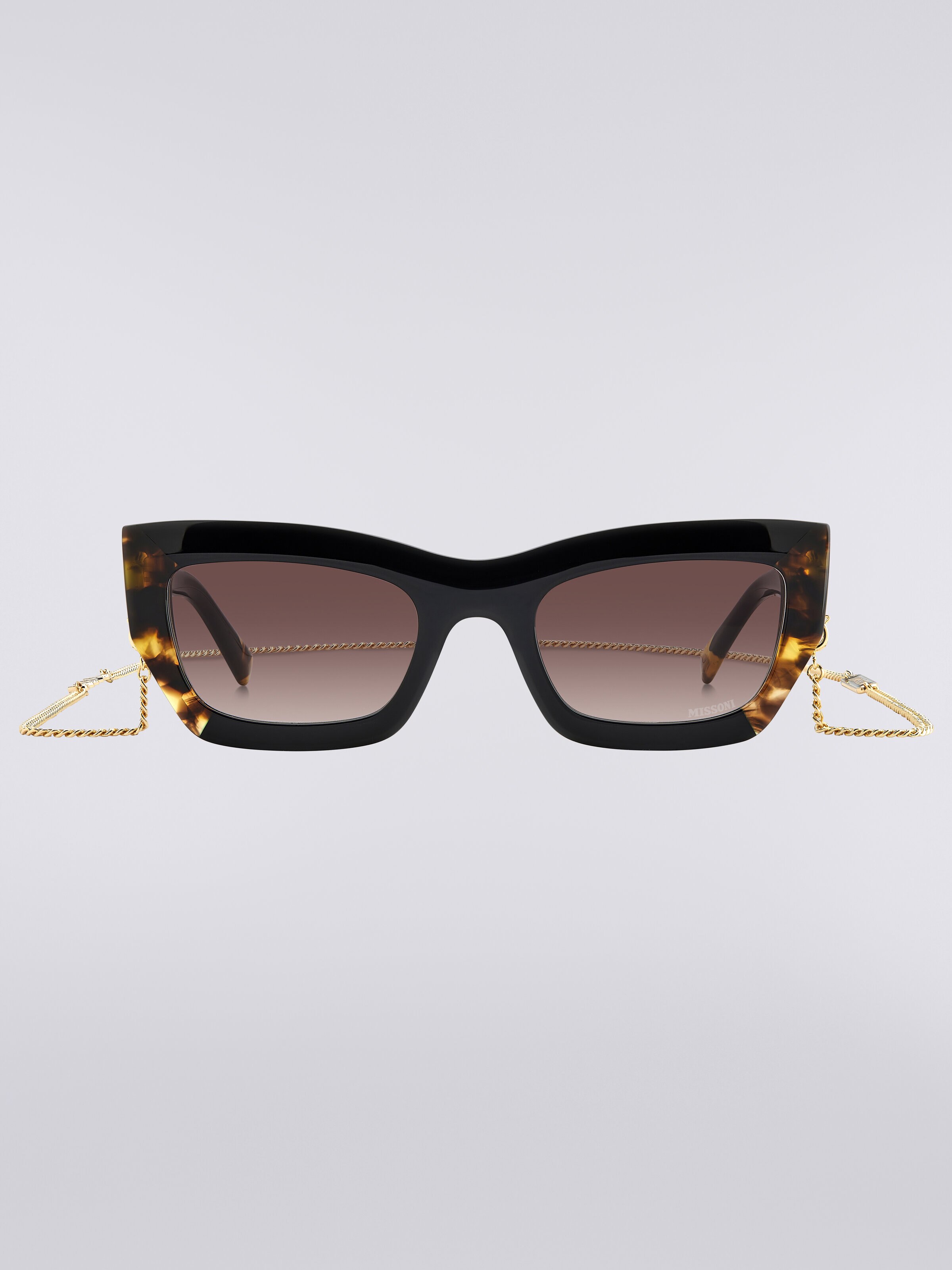 Cat-Eye-Sonnenbrille, Mehrfarbig  - 0