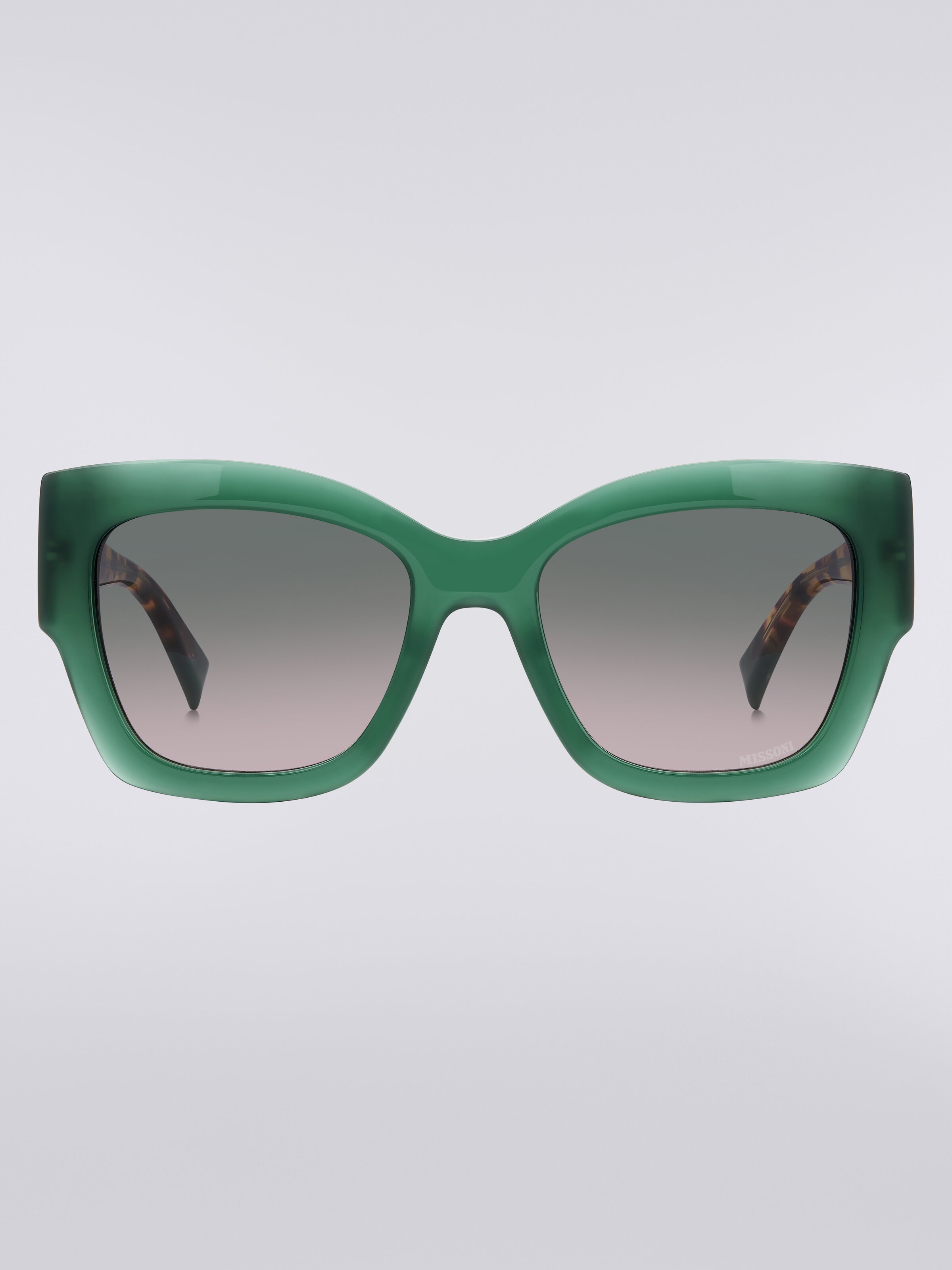 Oversize butterfly sunglasses, Multicoloured  - 0