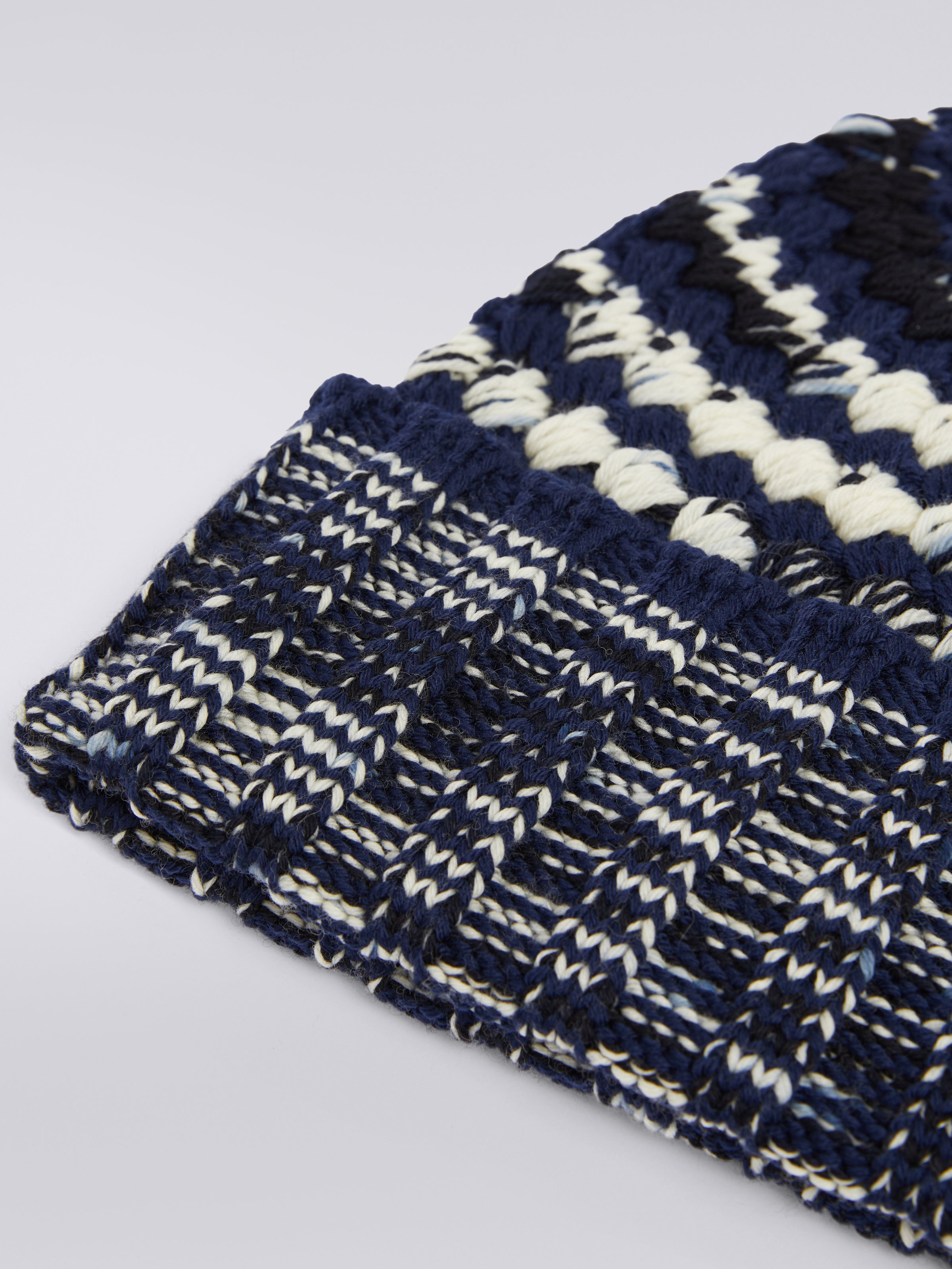 Cappello in maglia di lana  , Multicolore  - 1