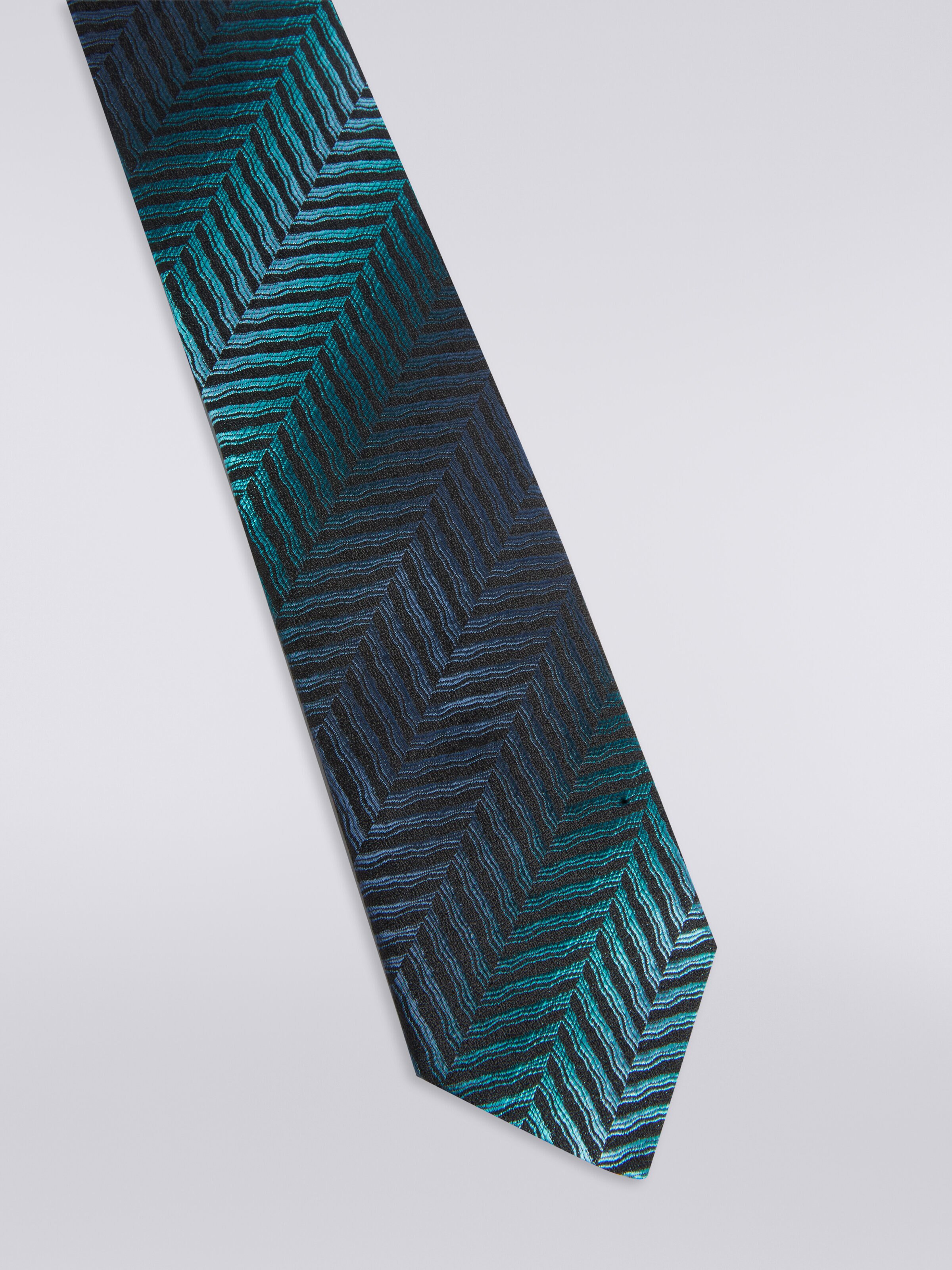 Silk tie, Multicoloured  - 1