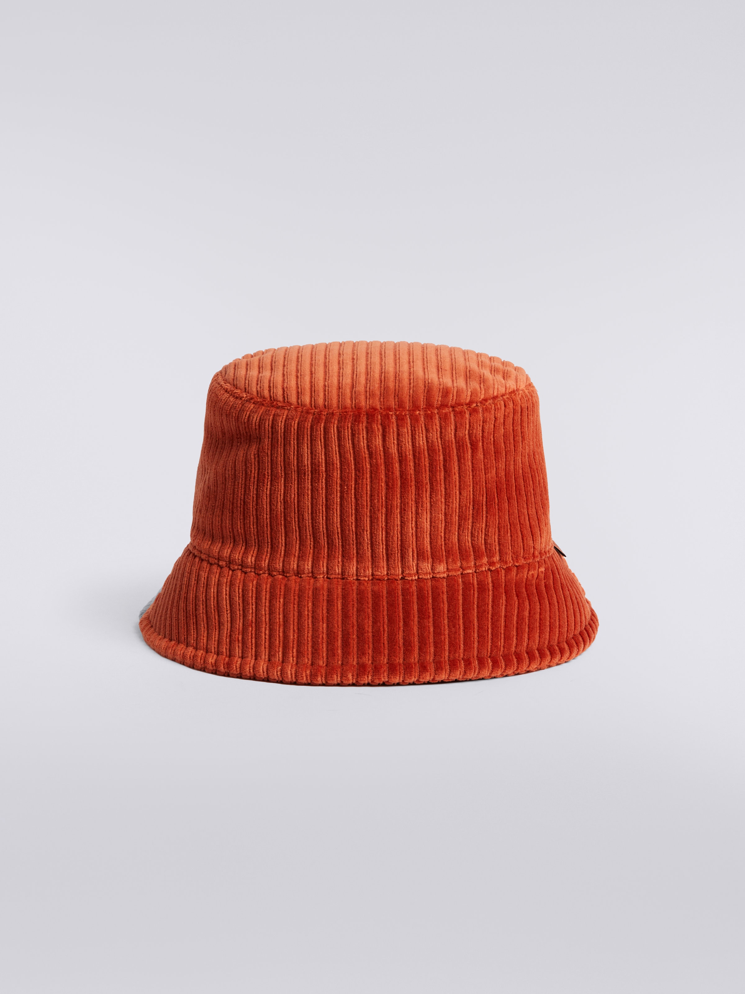 Ribbed cotton blend bucket hat, Multicoloured  - 0