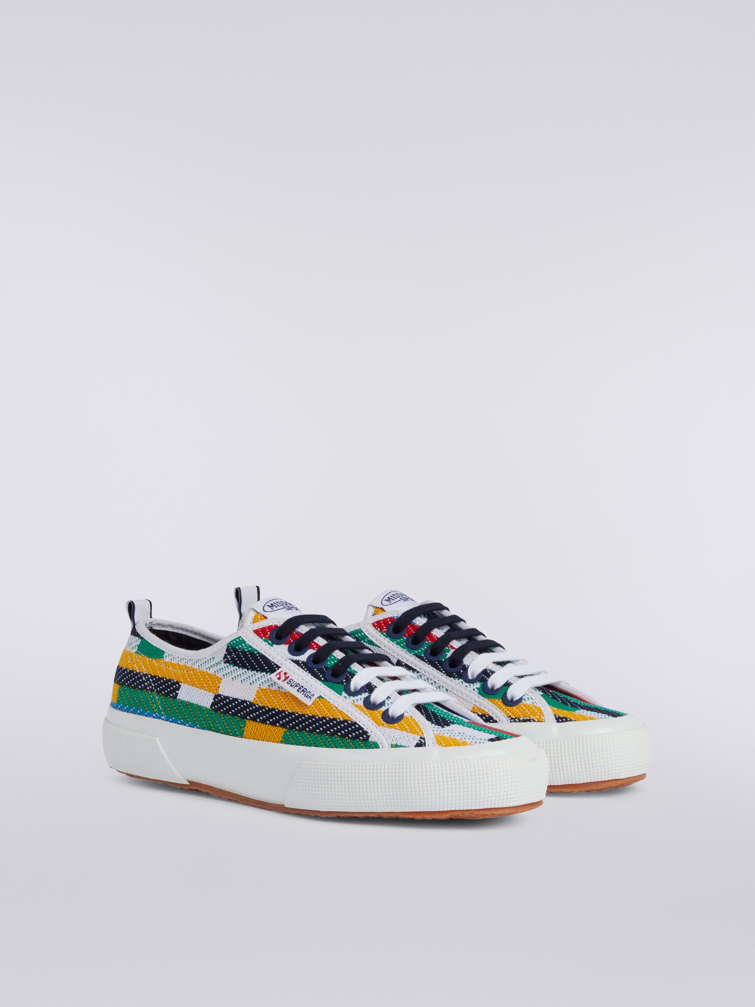 Superga X Missoni Sneaker jacquard, Multicolore  - 2