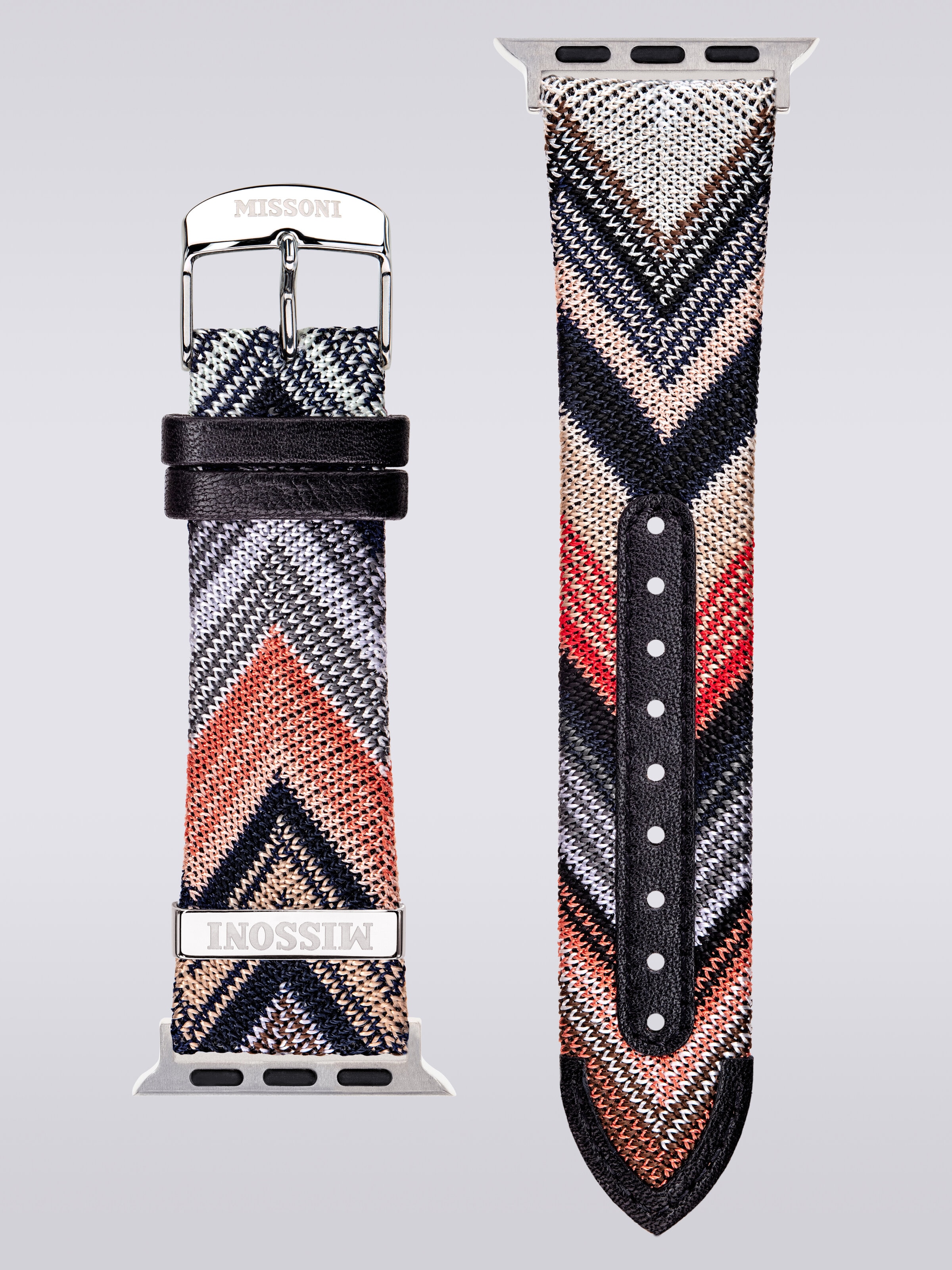 Cinturino per Apple Watch© in tessuto Missoni, Multicolore  - 0