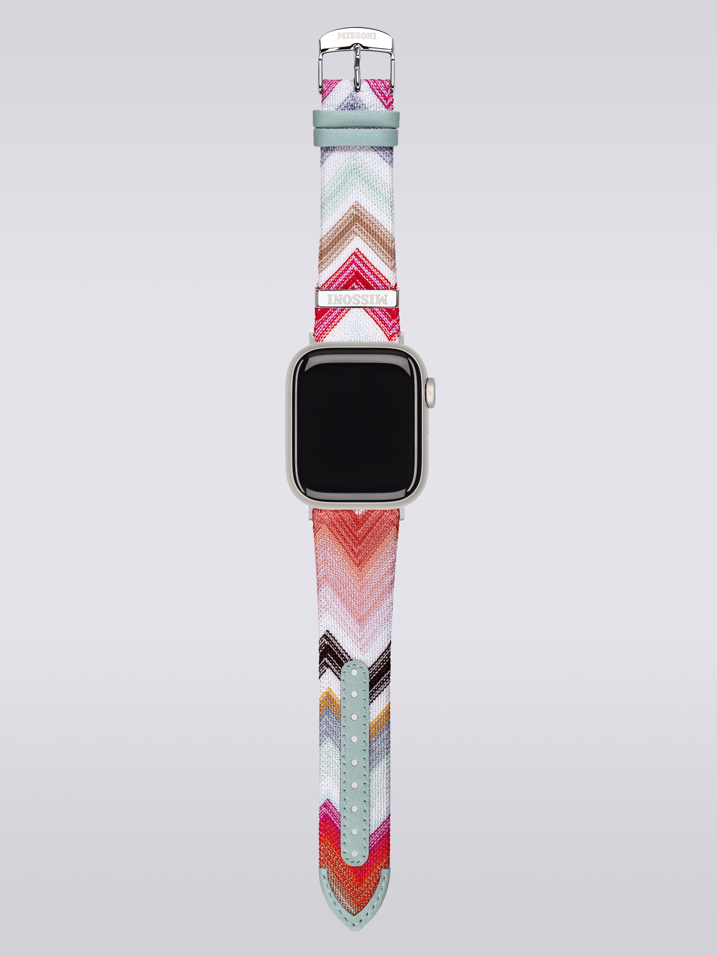 Missoni fabric Apple strap, Multicoloured  - 1