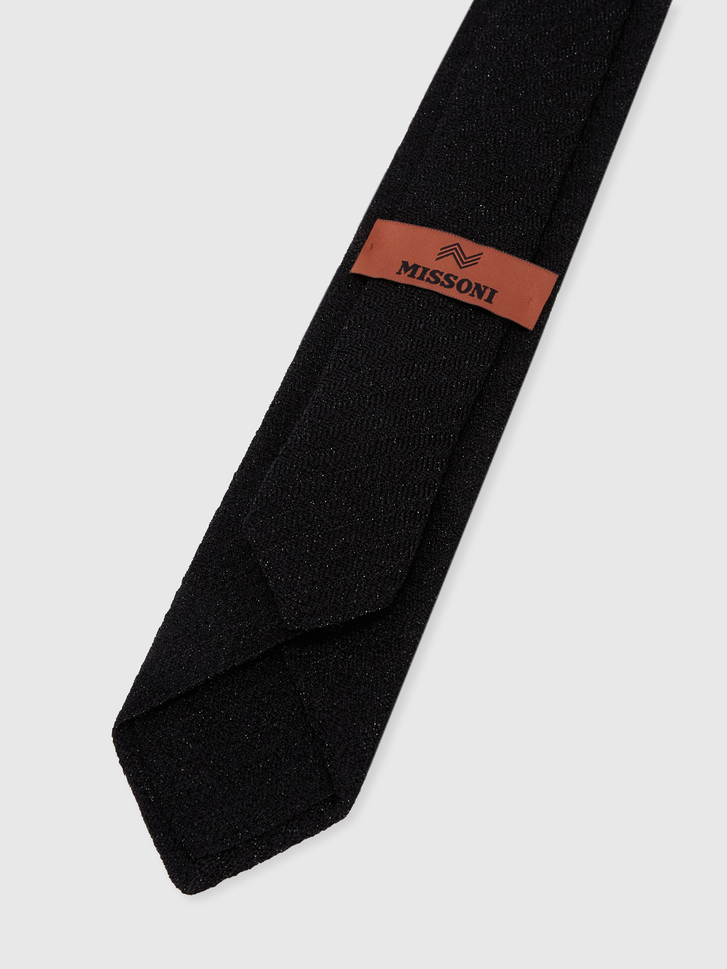 Krawatte aus Viskose-Lamé, Mehrfarbig  - 2