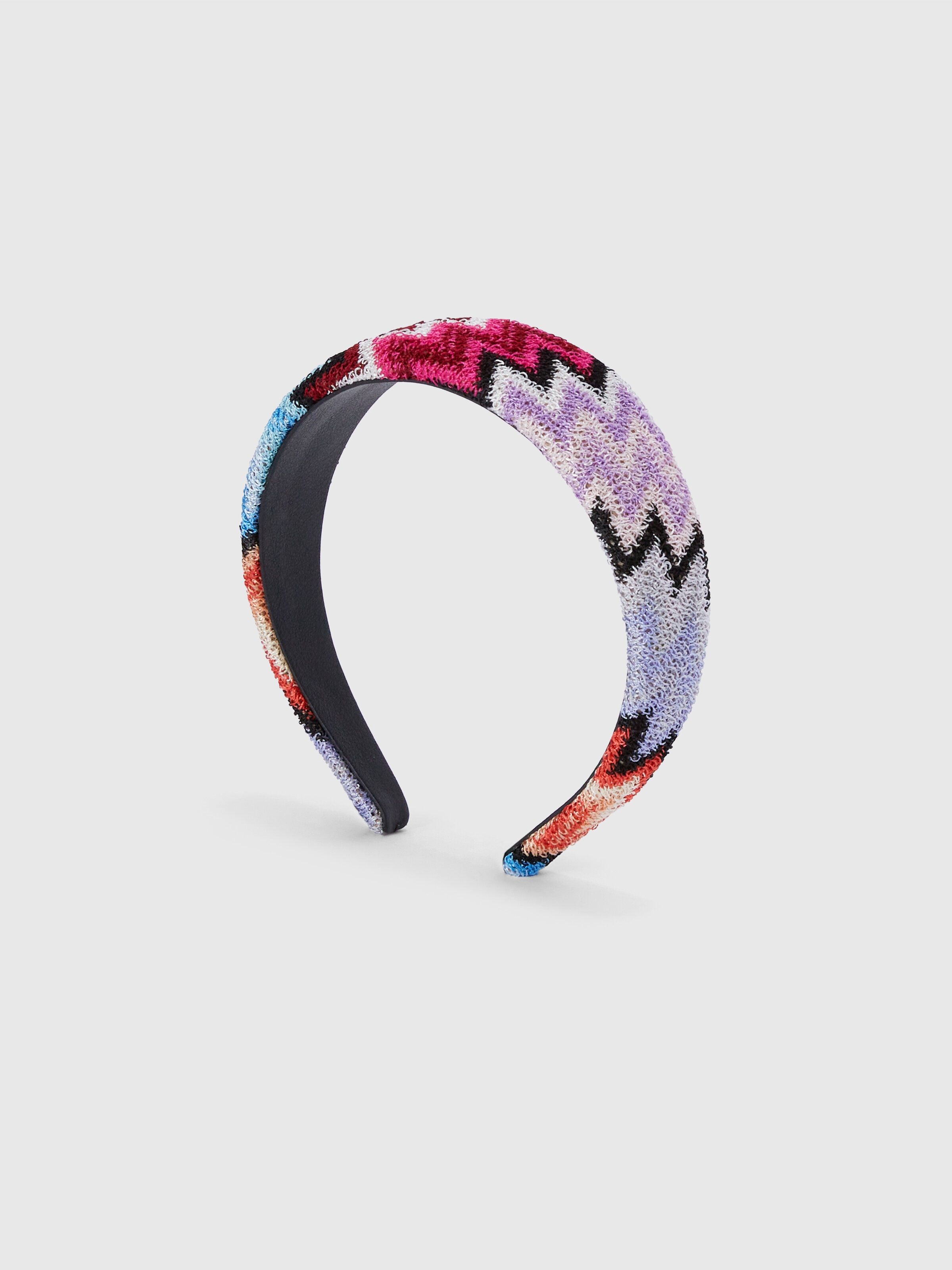 Diadema de viscosa en zigzag , Multicolor  - 1