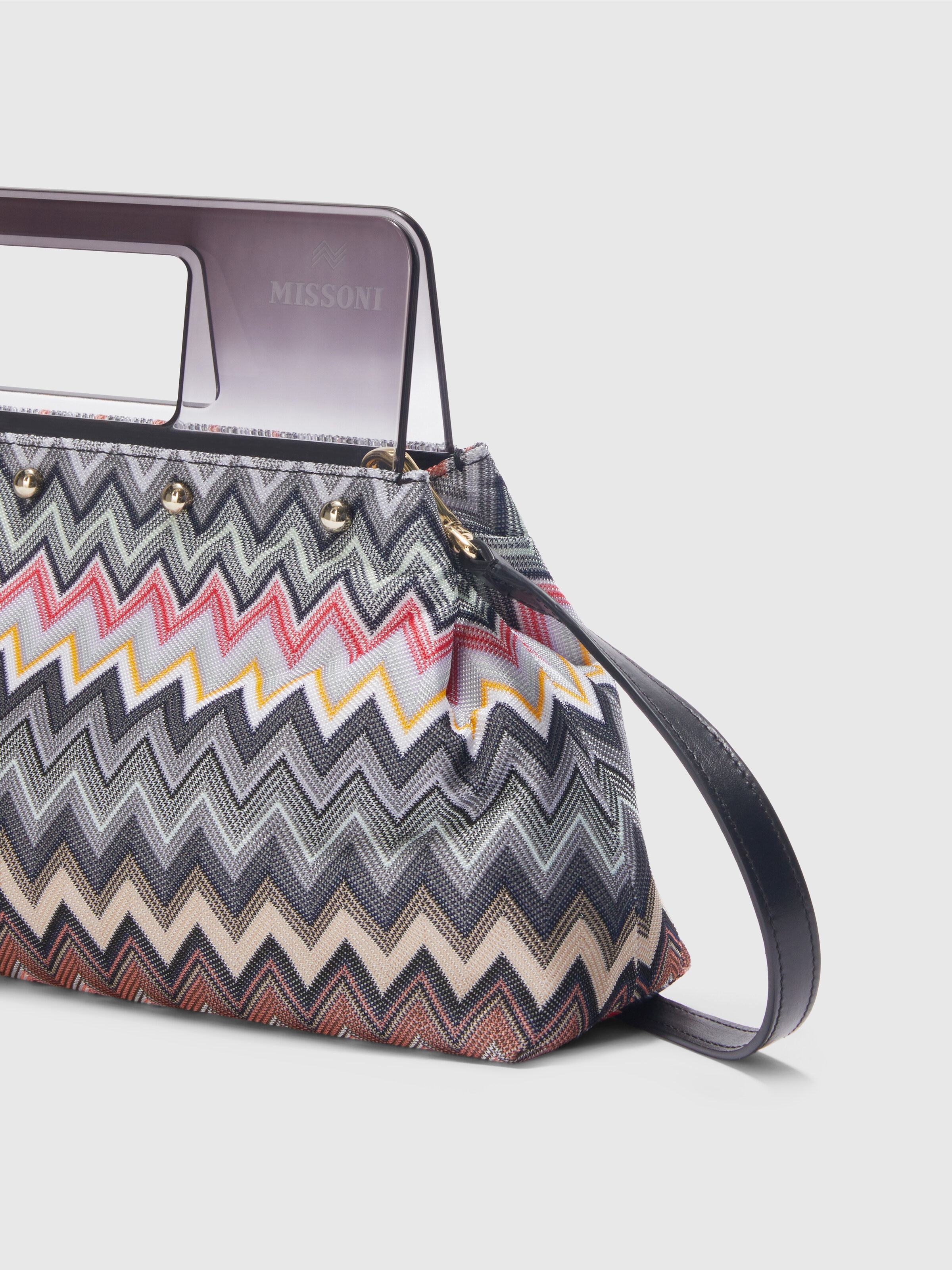 Pouch in misto cotone, Multicolore  - 2