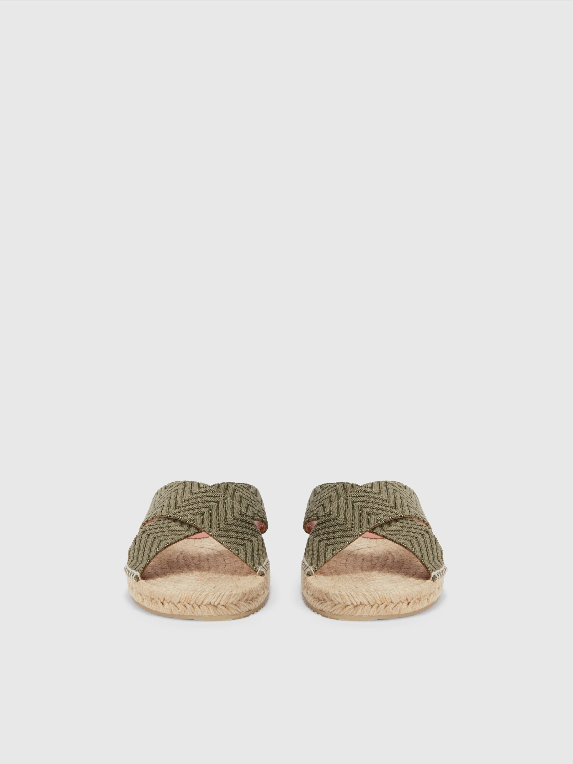 Slippers, Green - 2