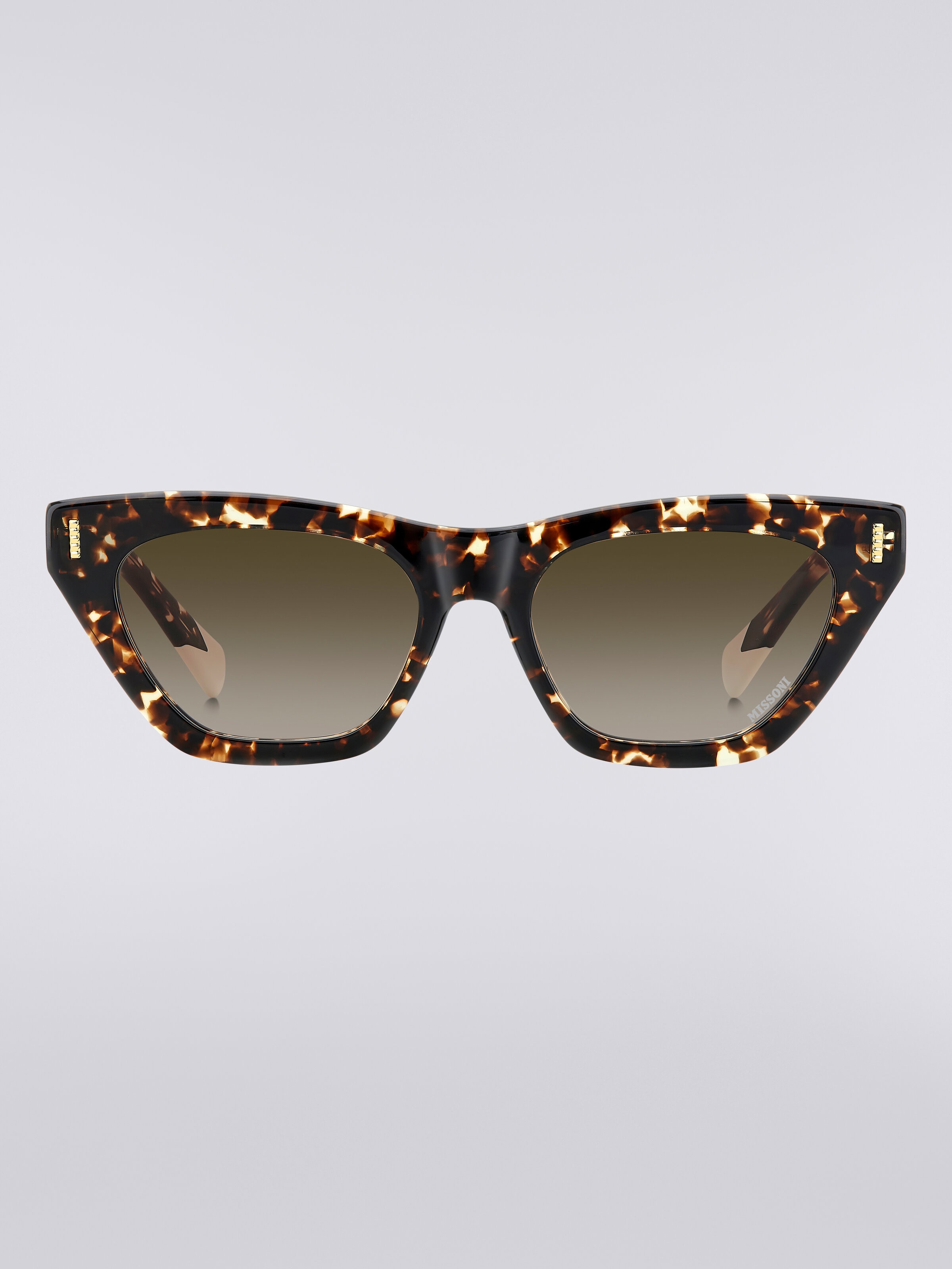 Gafas de sol cuadradas de acetato, Negro - 0