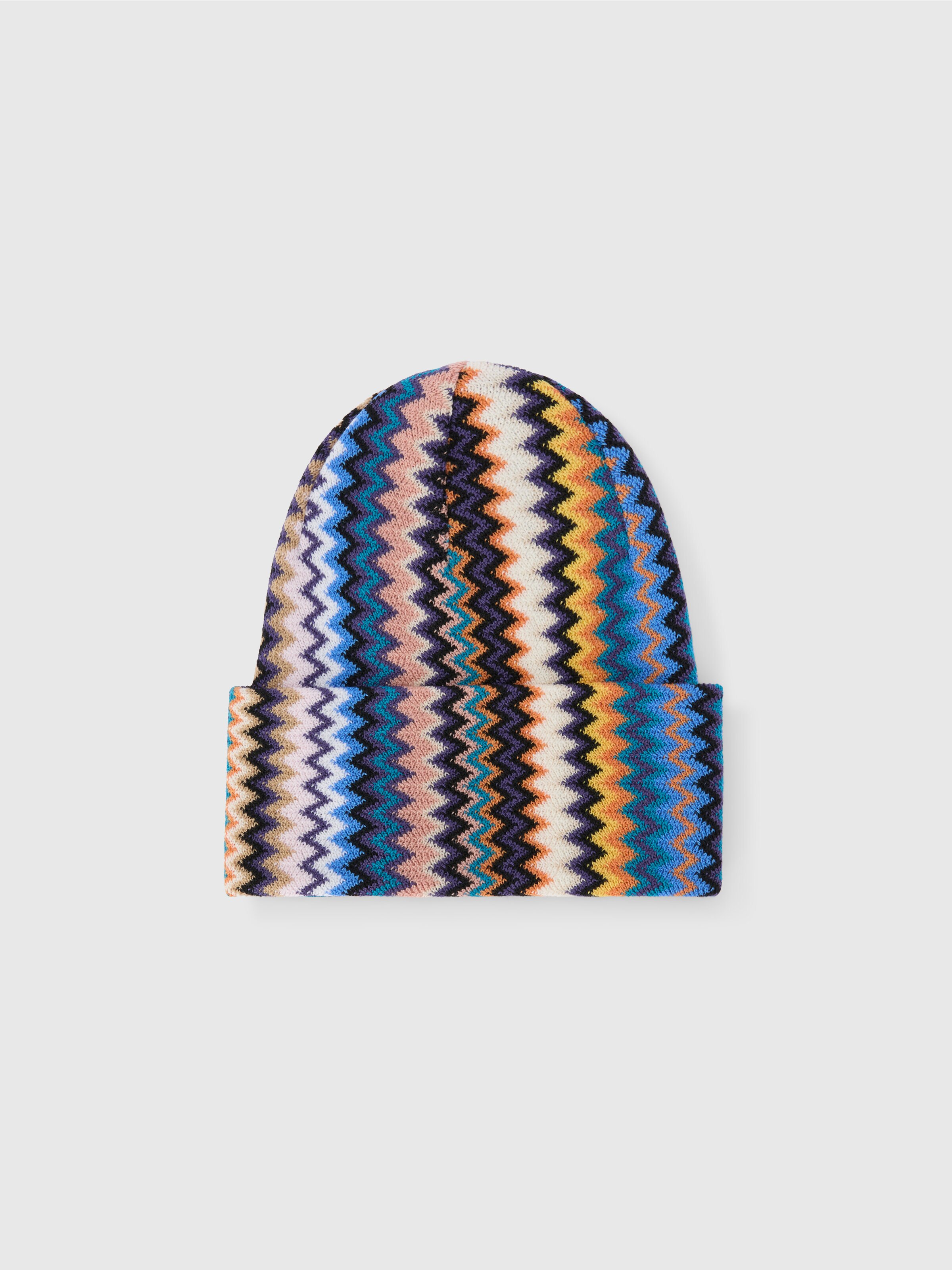 ジグザグウールビーニー マルチカラー | Missoni