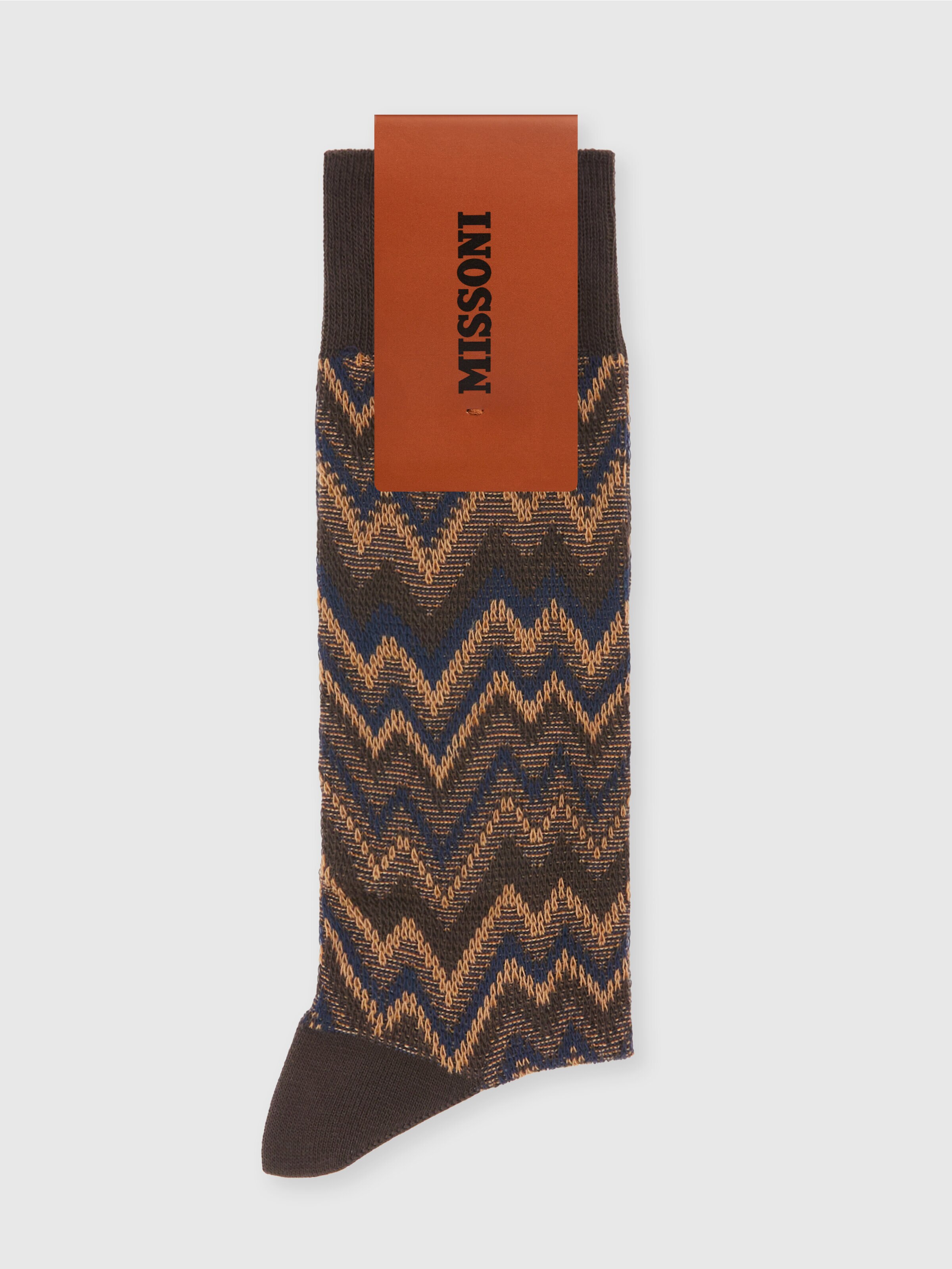 Mountain cotton blend socks, Multicoloured  - 1