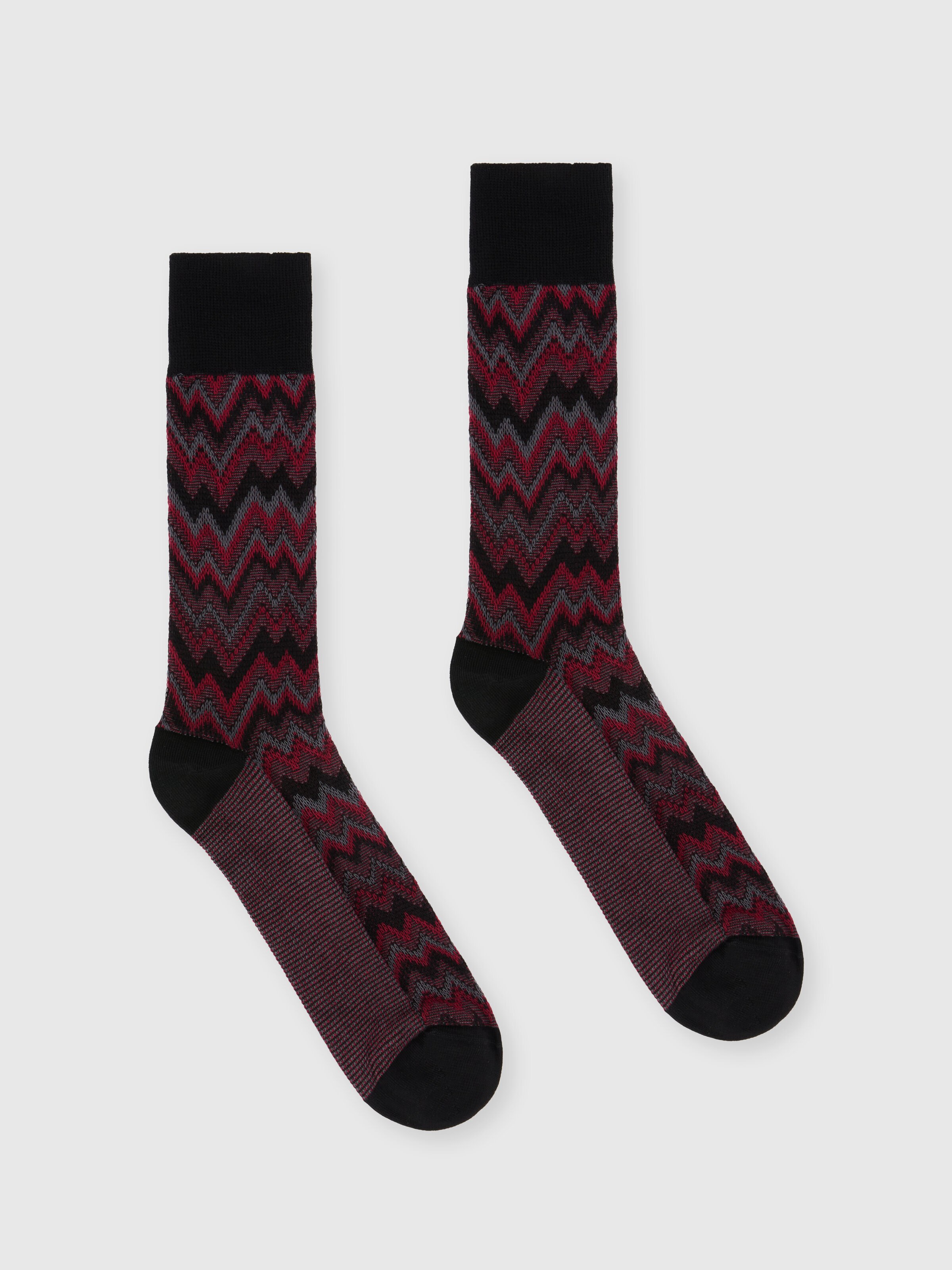 Mountain cotton blend socks, Multicoloured  - 0