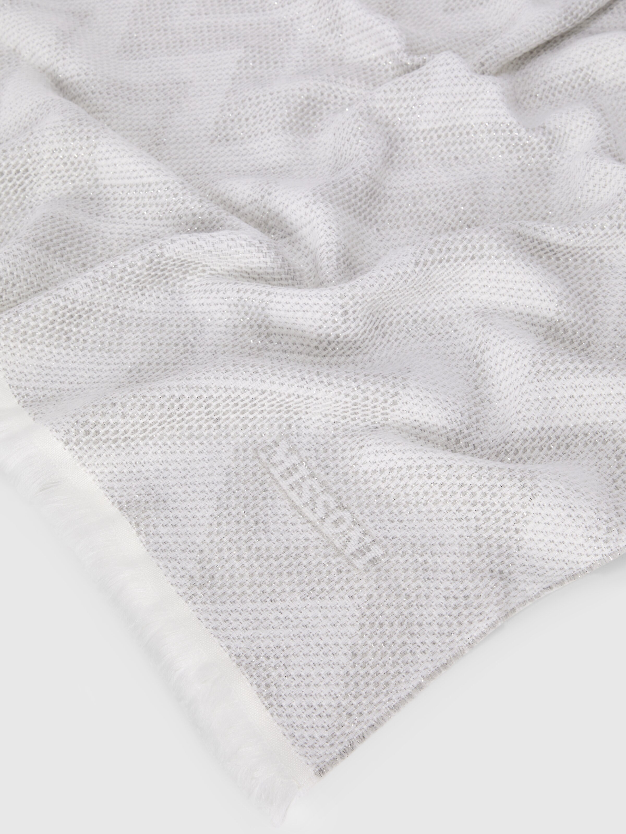 Zigzag wool stole, Multicoloured  - 1