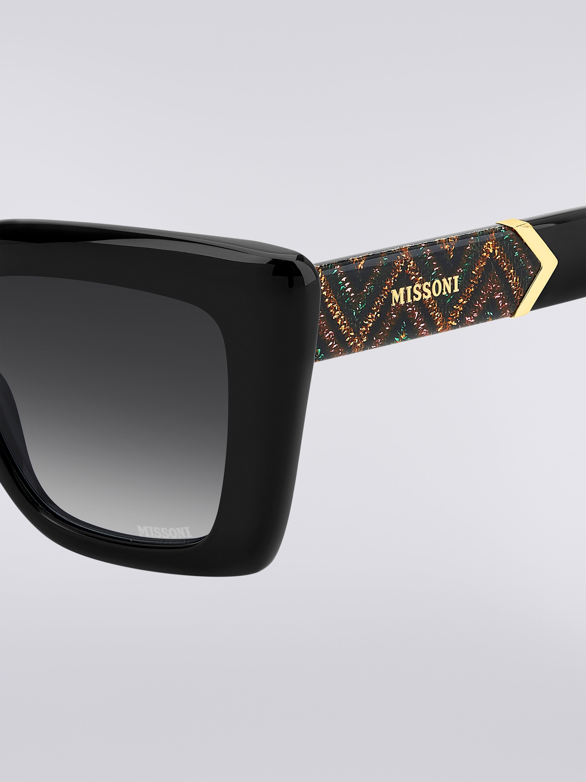 Missoni DNA cat eye acetate sunglasses, Multicoloured  - 3