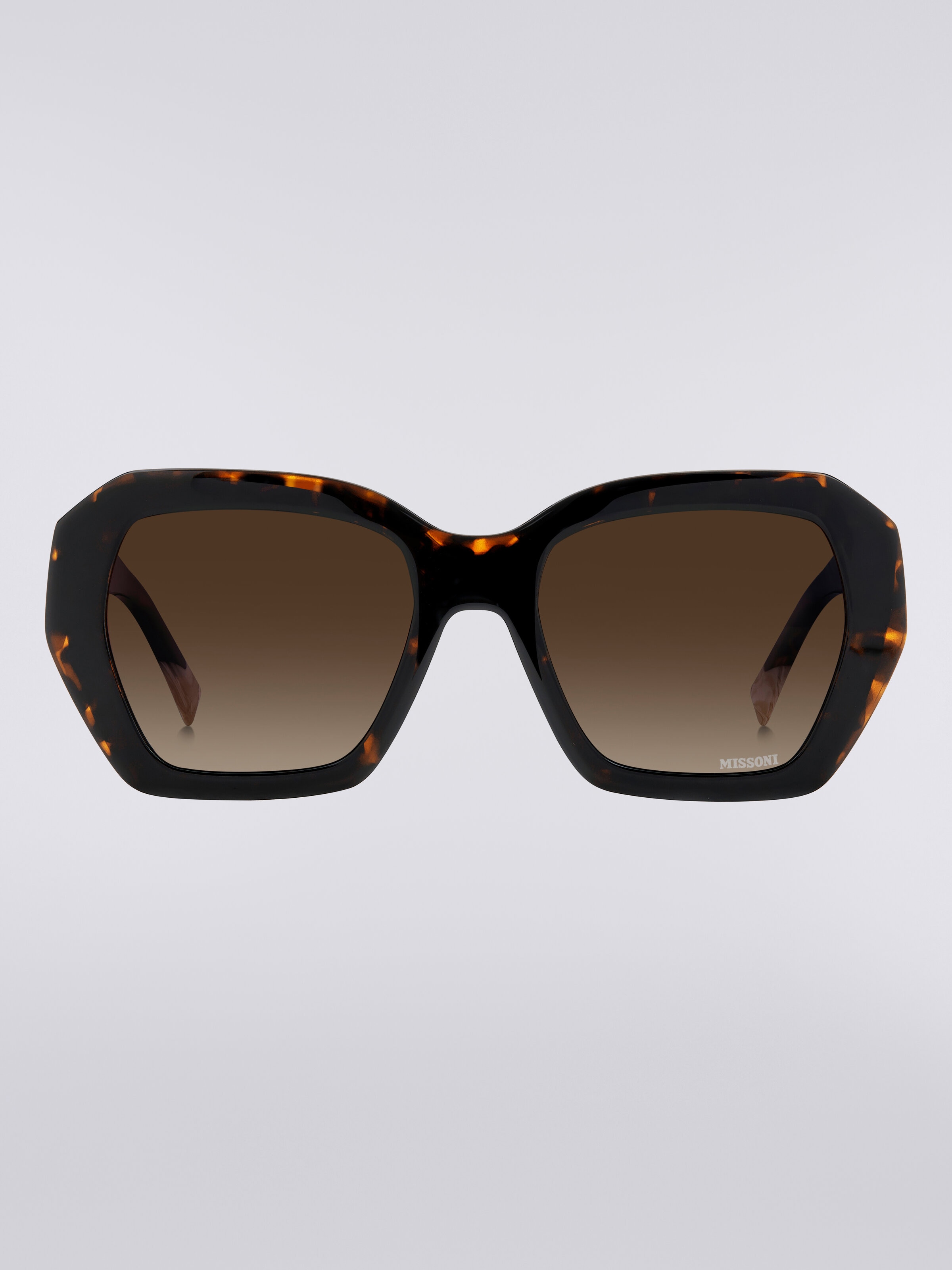 Gafas de sol de doble clip de acetato, Multicolor  - 4