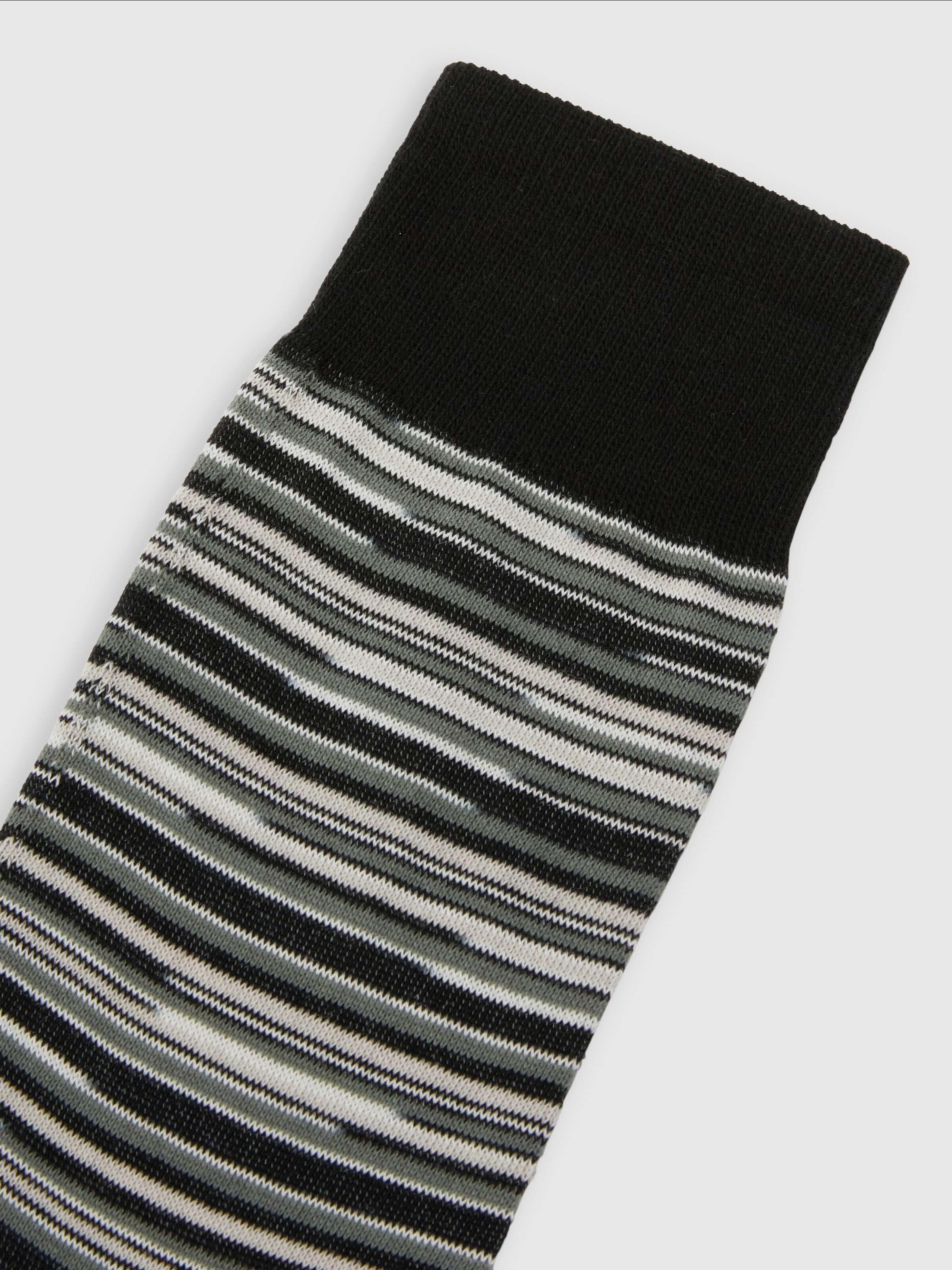 Mid-length socks cotton blend marled, Multicoloured  - 2