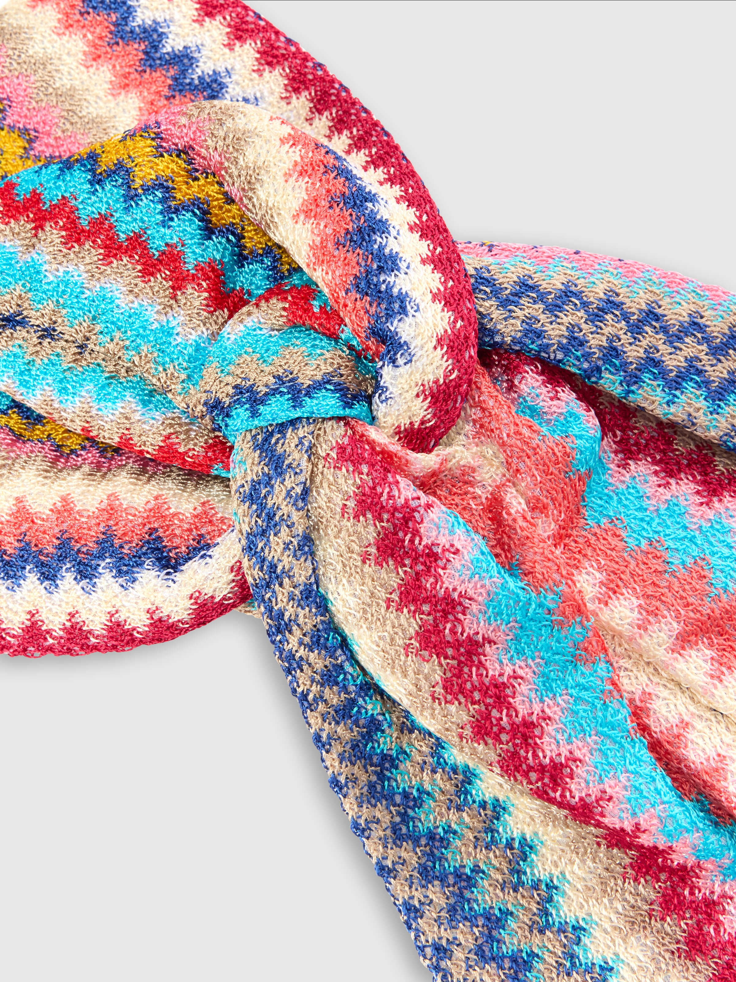 Cinta para la cabeza con motivo de galón, Multicolor  - 1