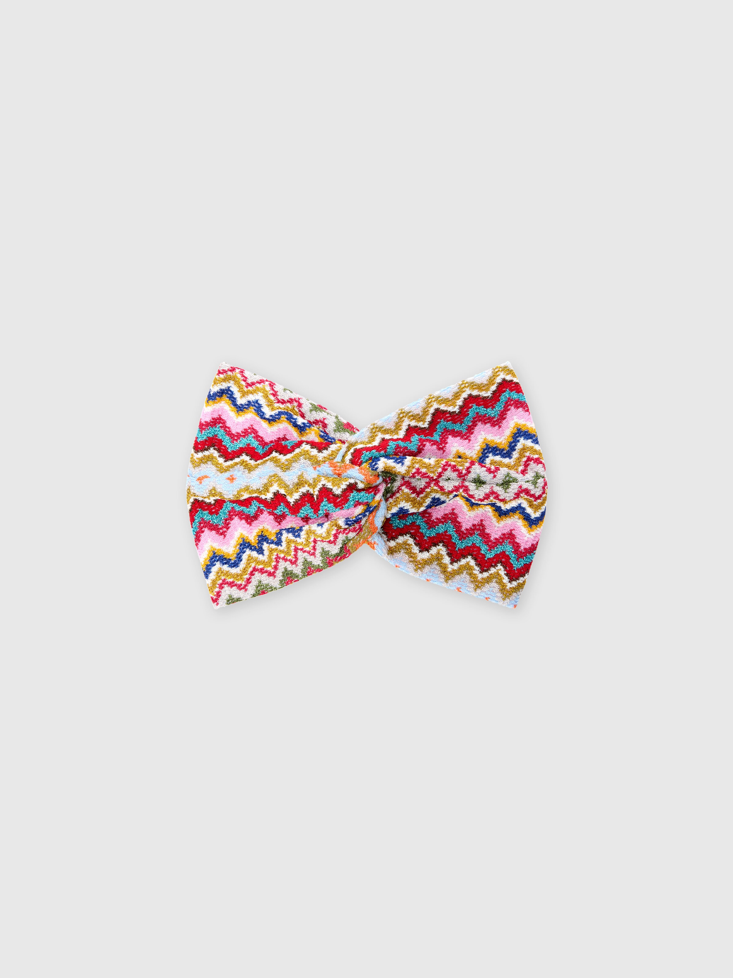 Wavy knit headband, Multicoloured  - 0