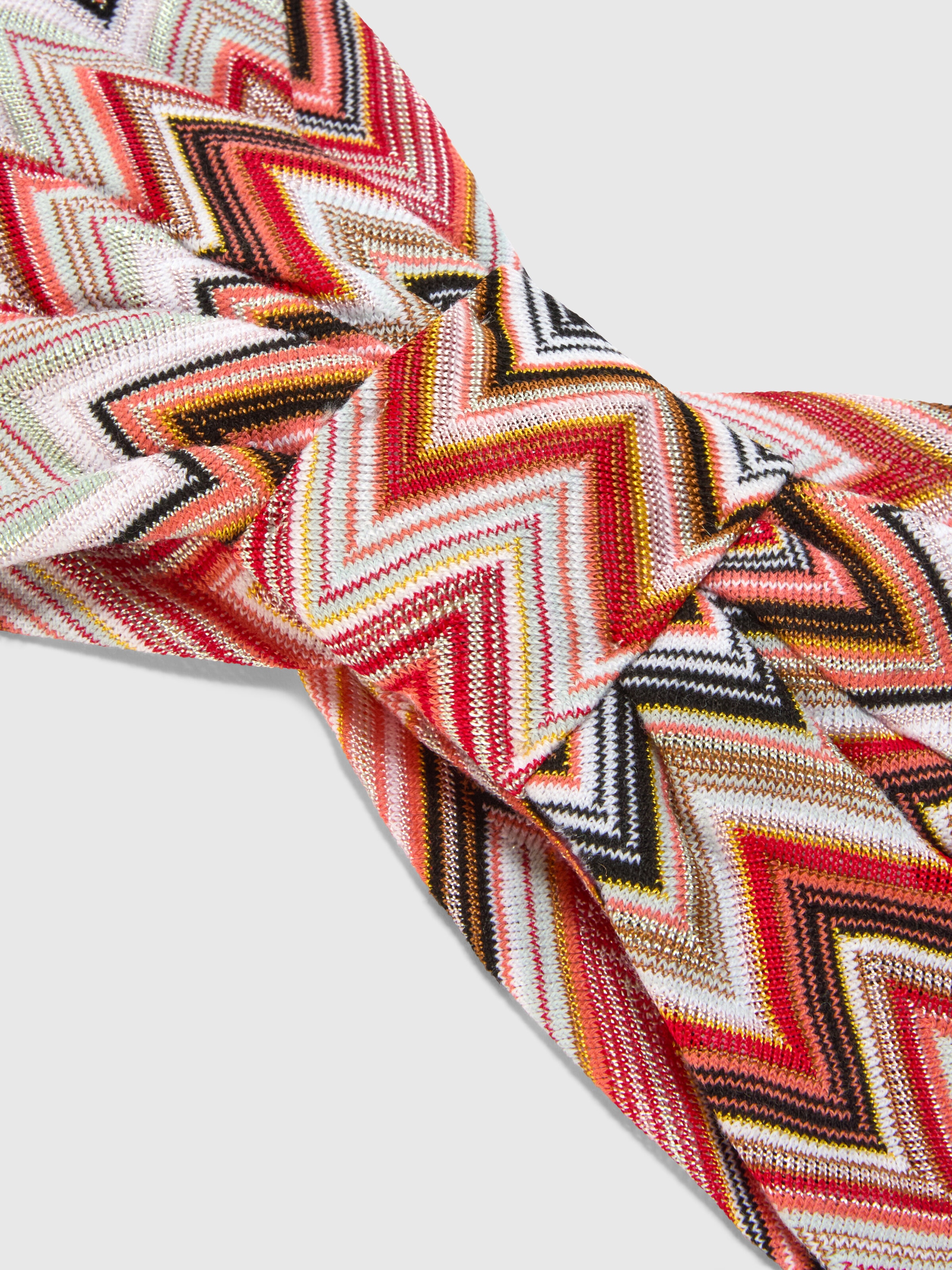 Cotton and Viscose Turban, Multicoloured  - 1