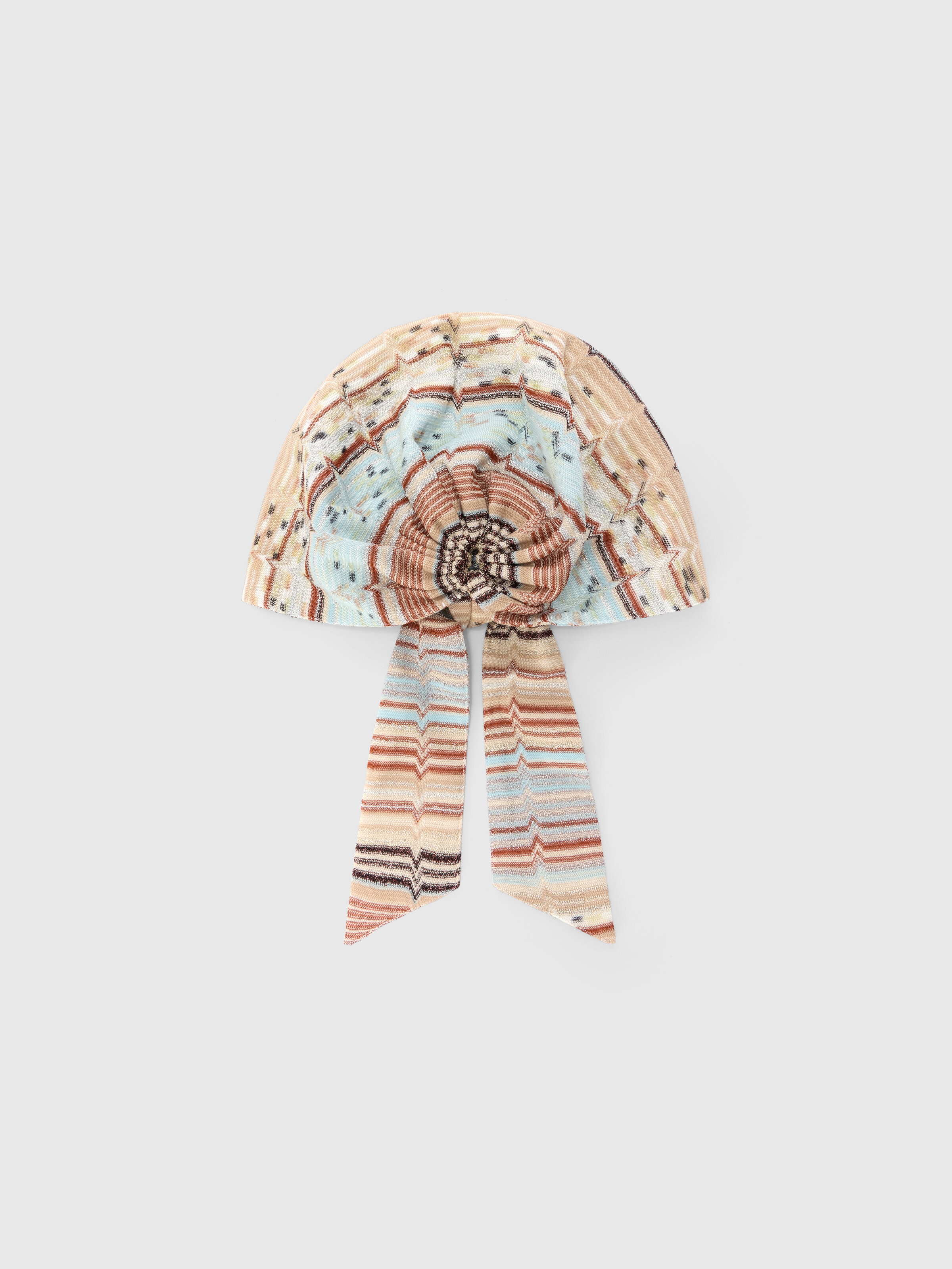 Turbante de mezcla de viscosa, Multicolor  - 0