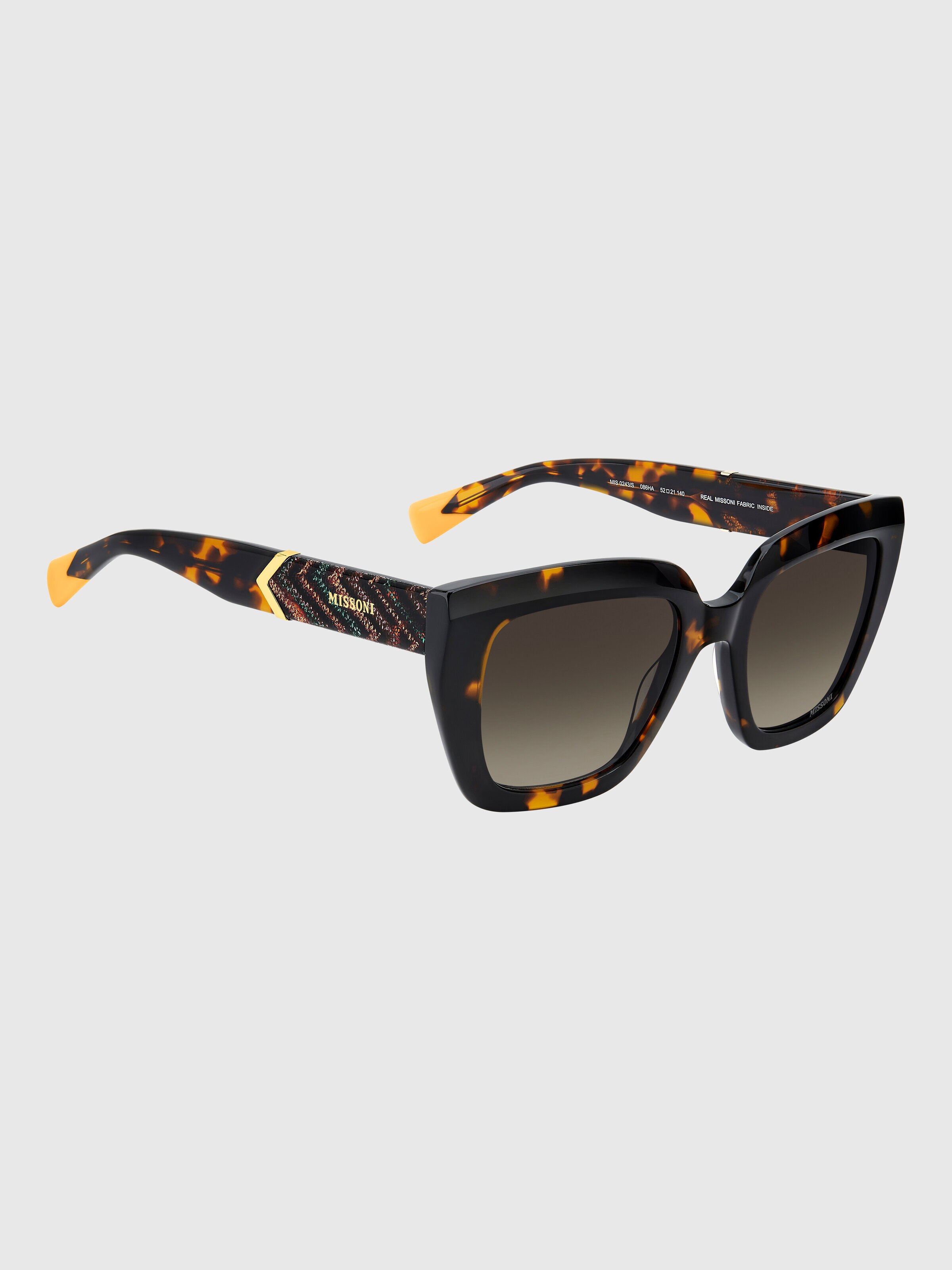Missoni DNA squared acetate sunglasses, Multicoloured  - 2