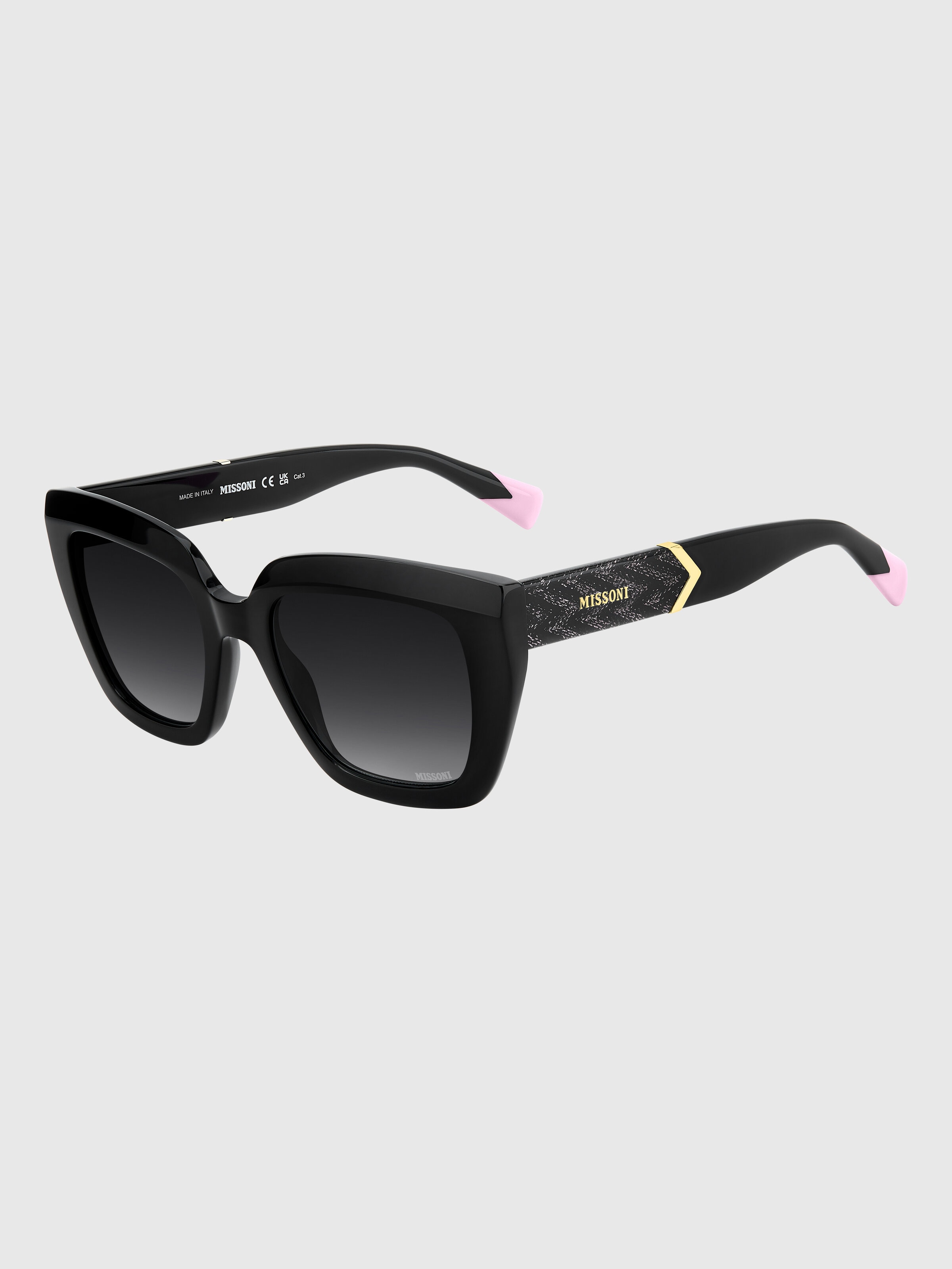 Missoni DNA squared acetate sunglasses, Multicoloured  - 1
