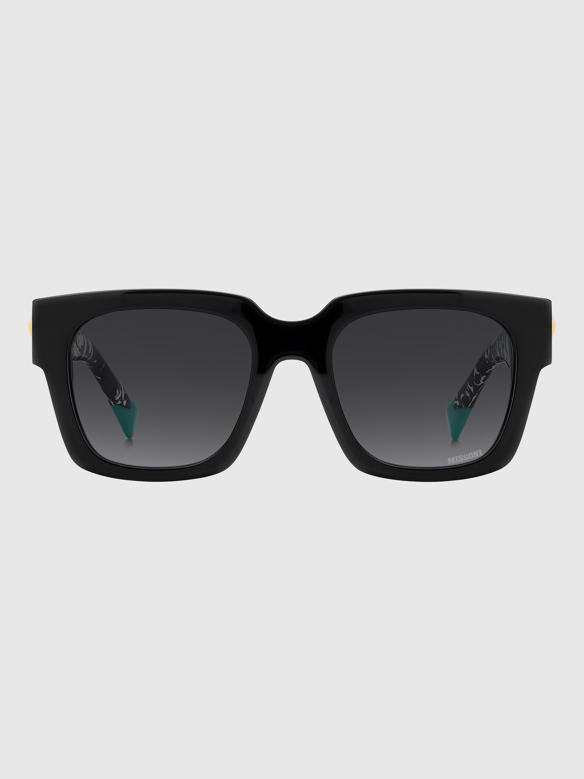 Missoni Seasonal squared acetate sunglasses, Multicoloured  - 0