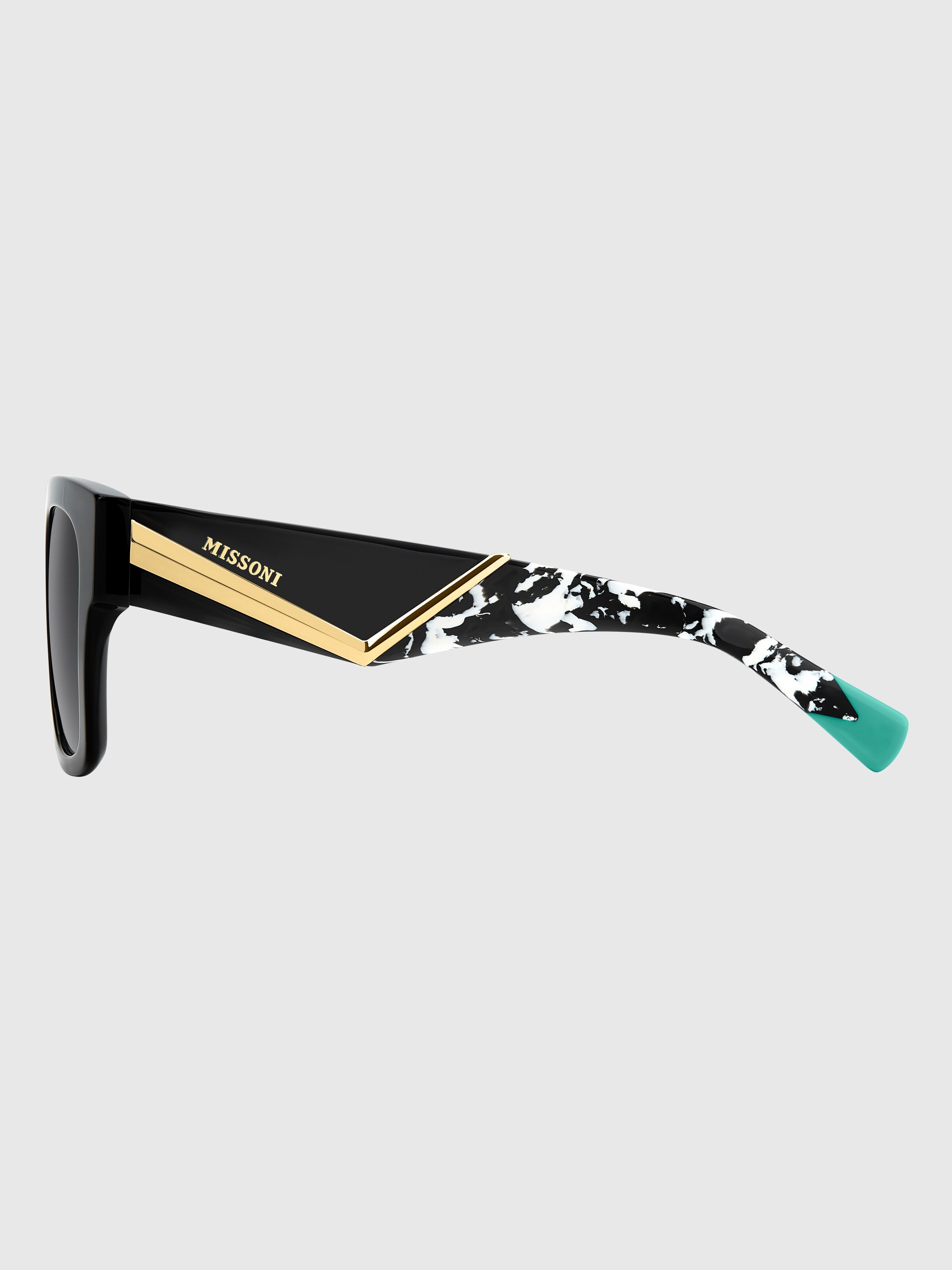 Missoni Seasonal squared acetate sunglasses, Multicoloured  - 3