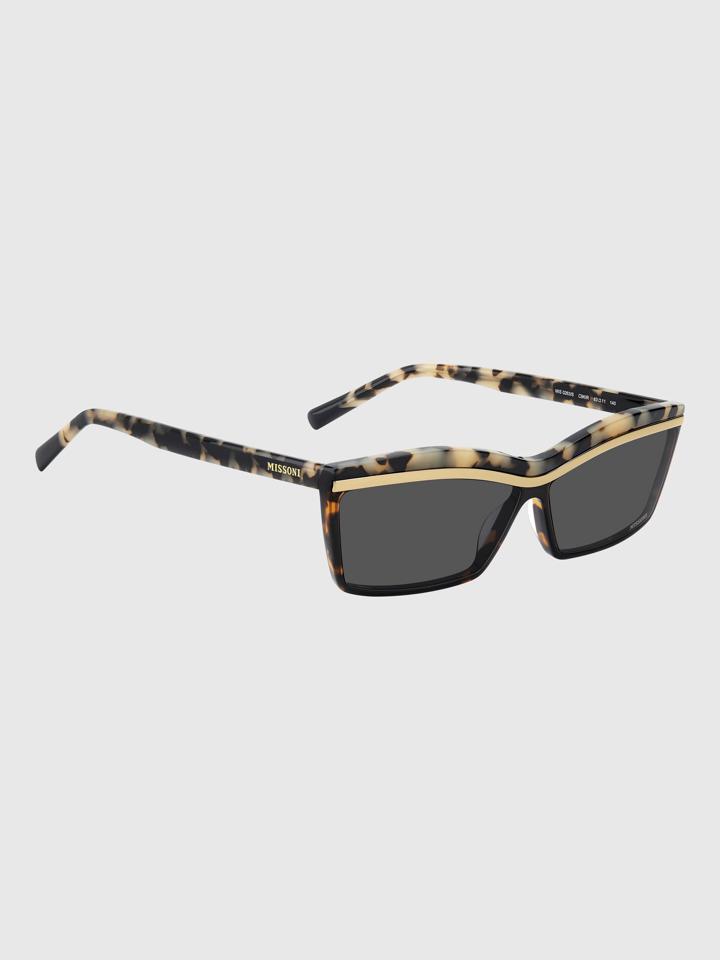 Missoni Seasonal rectangular acetate sunglasses, Multicoloured  - 2