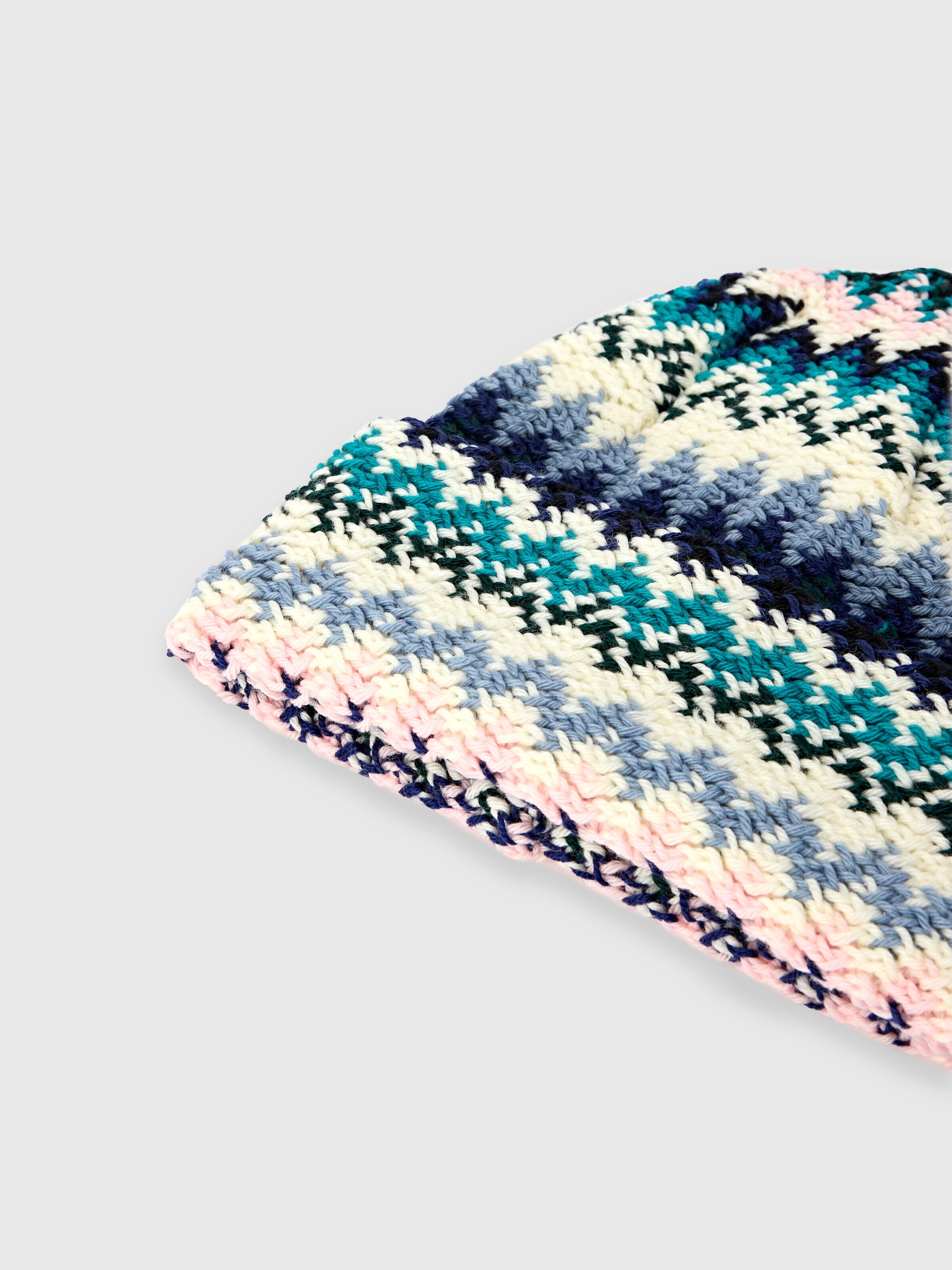 Zigzag wool hat, Multicoloured  - 1