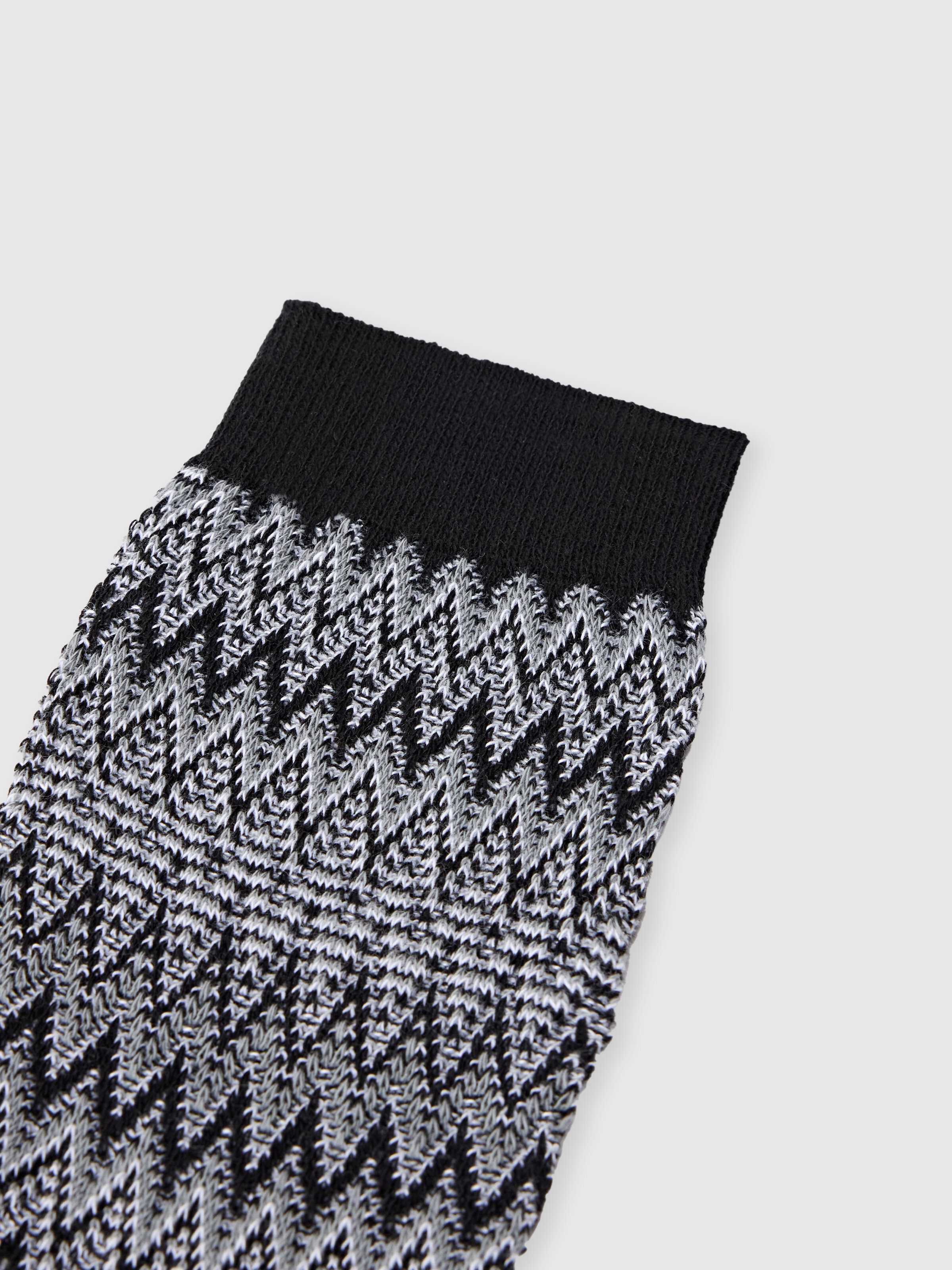 Calzini medi in misto cotone chevron, Multicolore  - 2