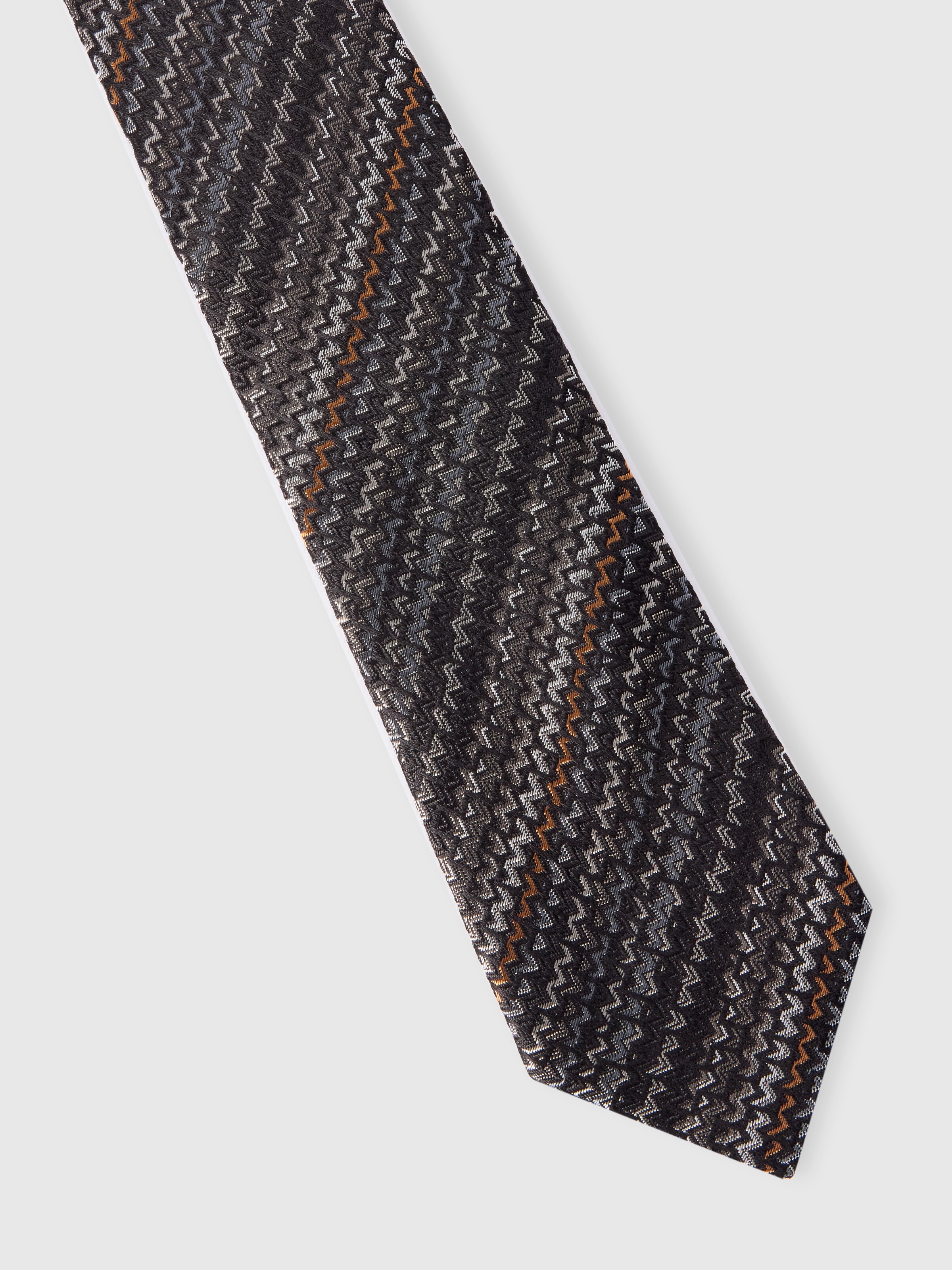 Corbata de seda con forro en contraste, Multicolor  - 1
