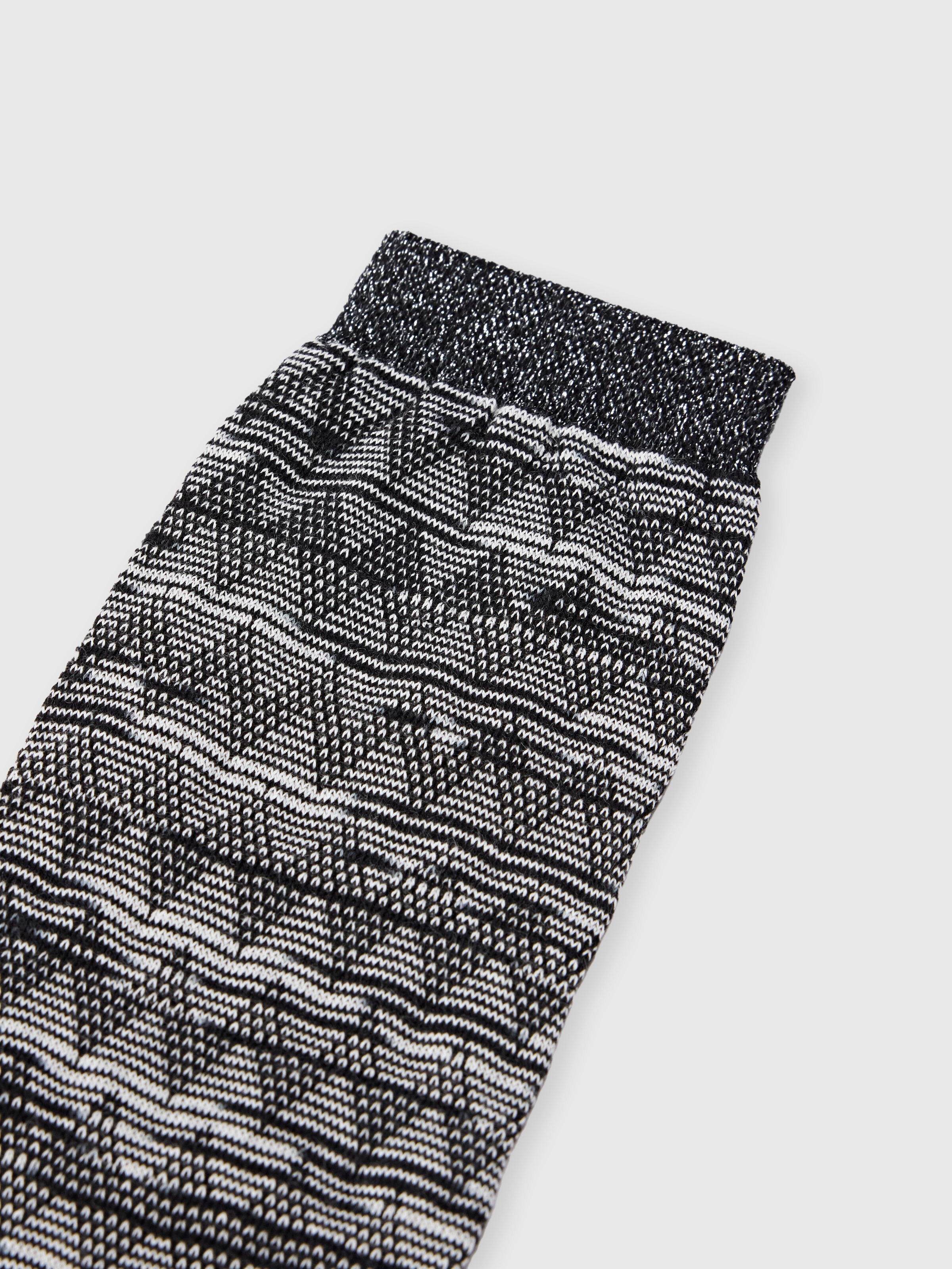 Long cotton-blend socks, Multicoloured  - 2