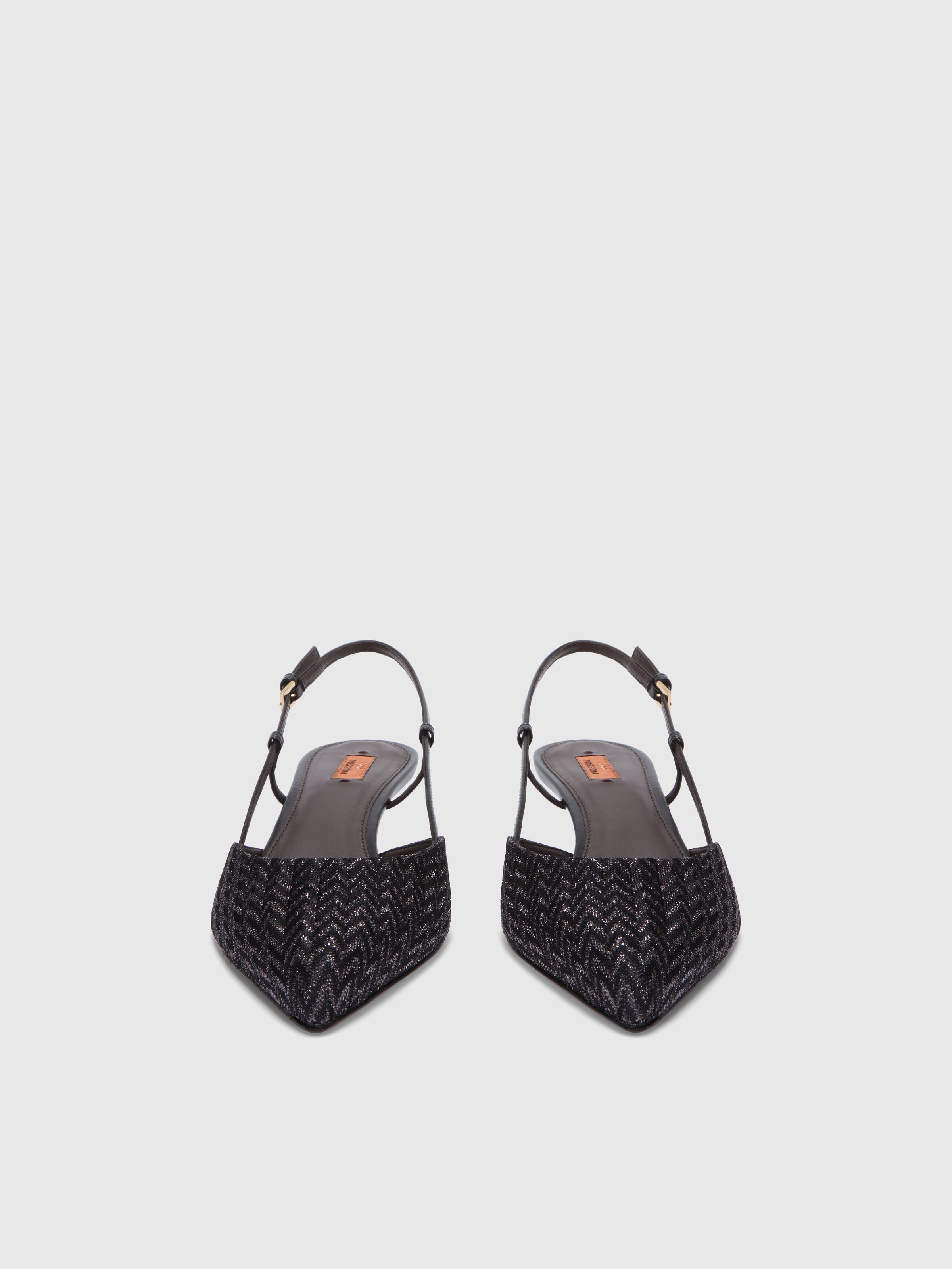 Chevron patterned clogs, Multicoloured  - 2