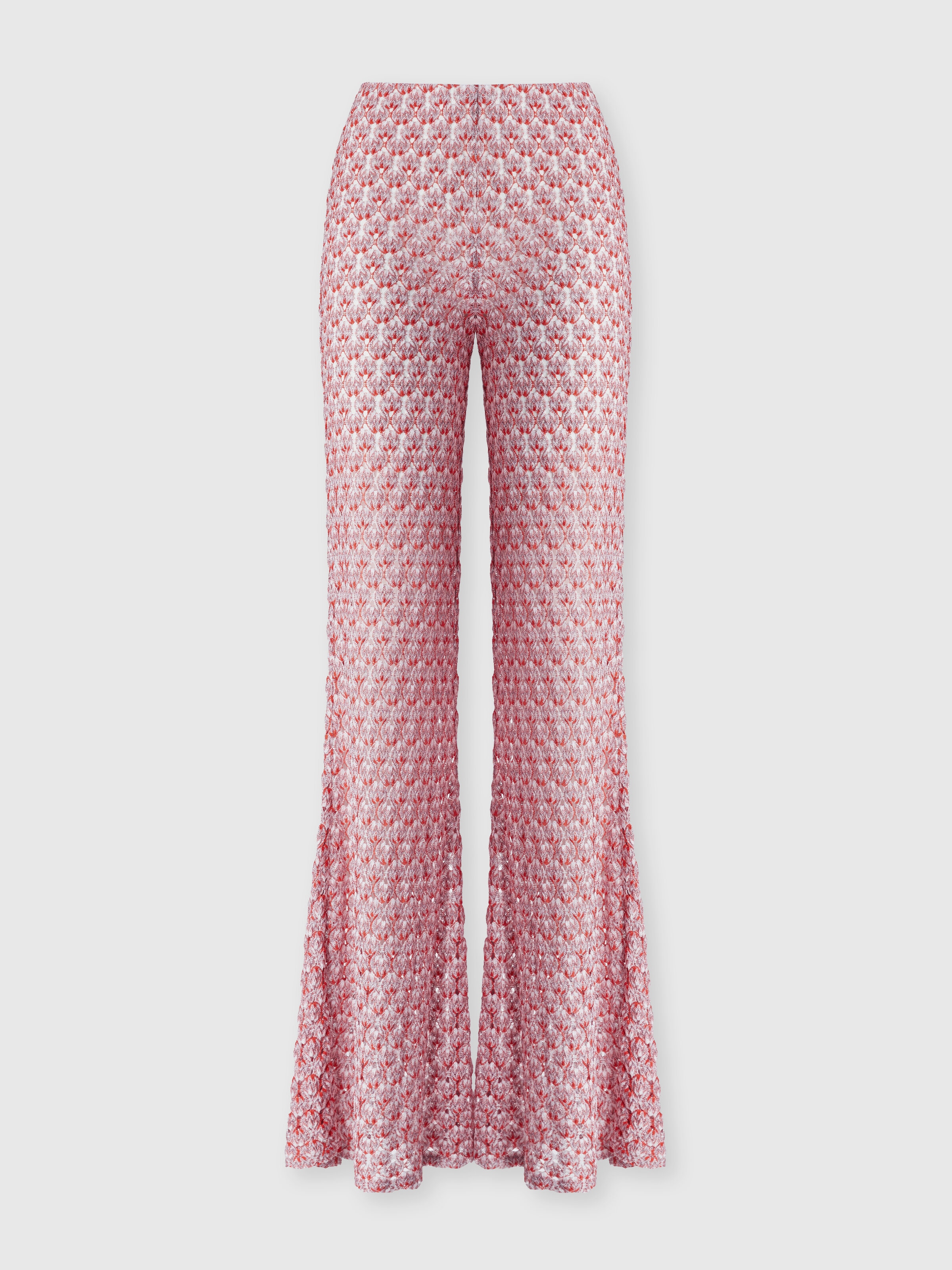 Hüfthose aus Spitze, Rot  - 0