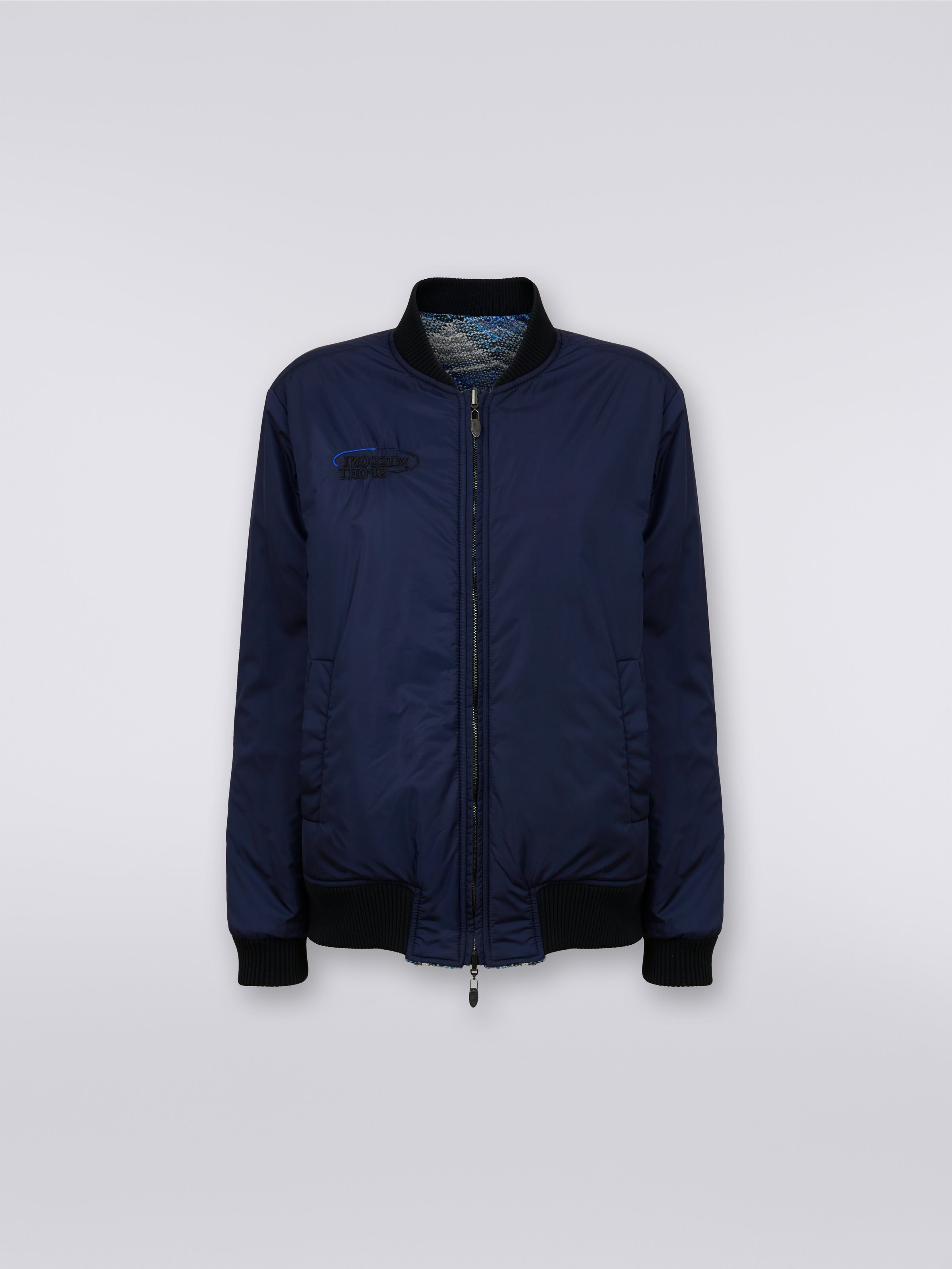 Navy blue bomber jacket on sale womens