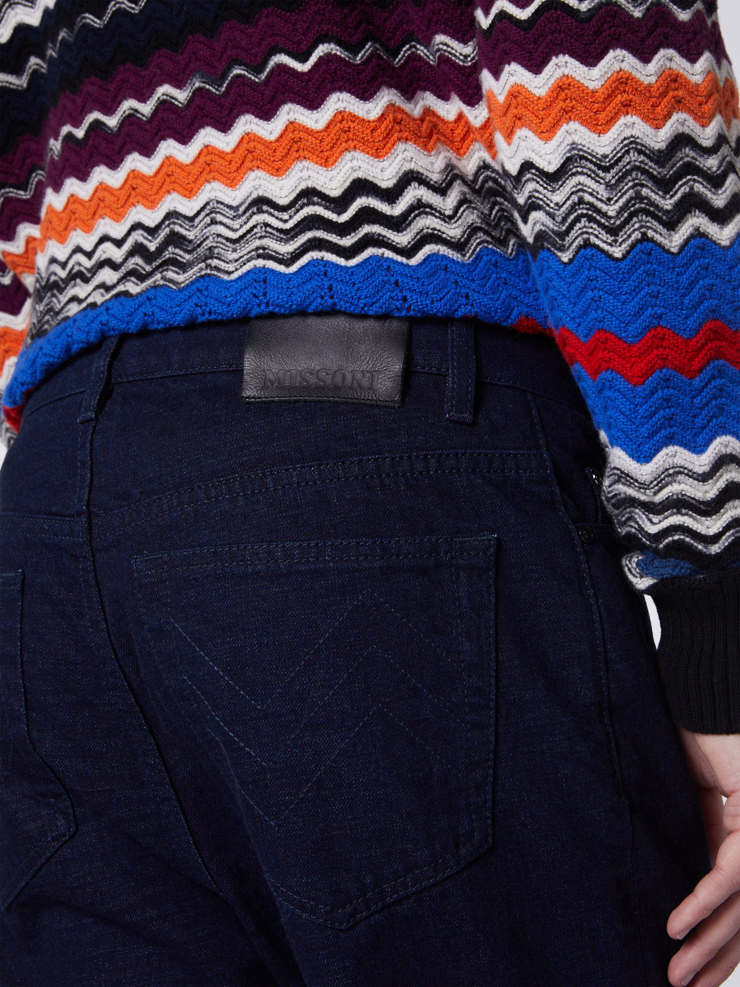 Five-Pocket-Jeans, Blau - 4