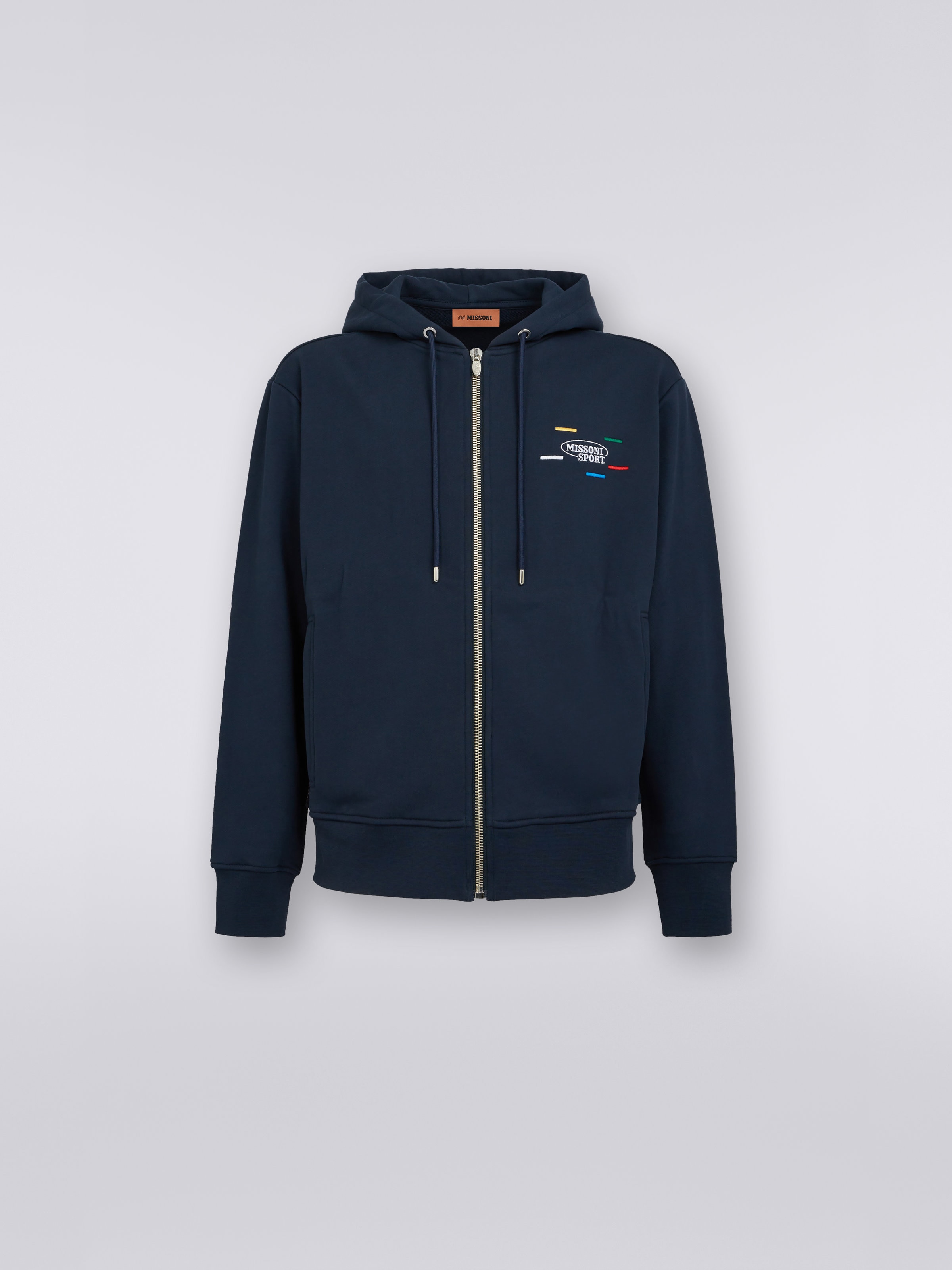 Sudadera con Capucha y Cremallera 4F. TSWM229. Azul Marino. Por 39,90 €