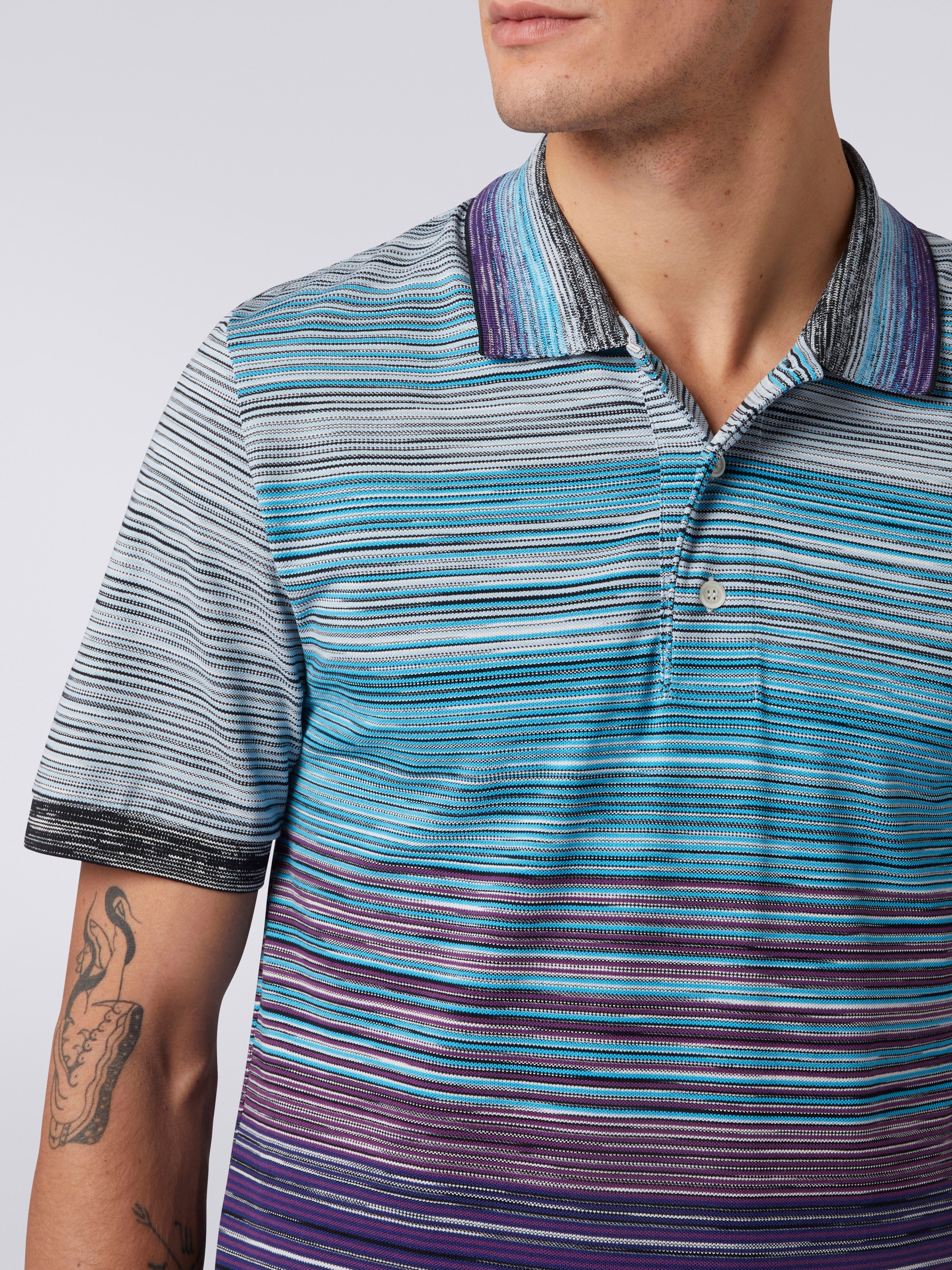 Men's missoni polo clearance sale