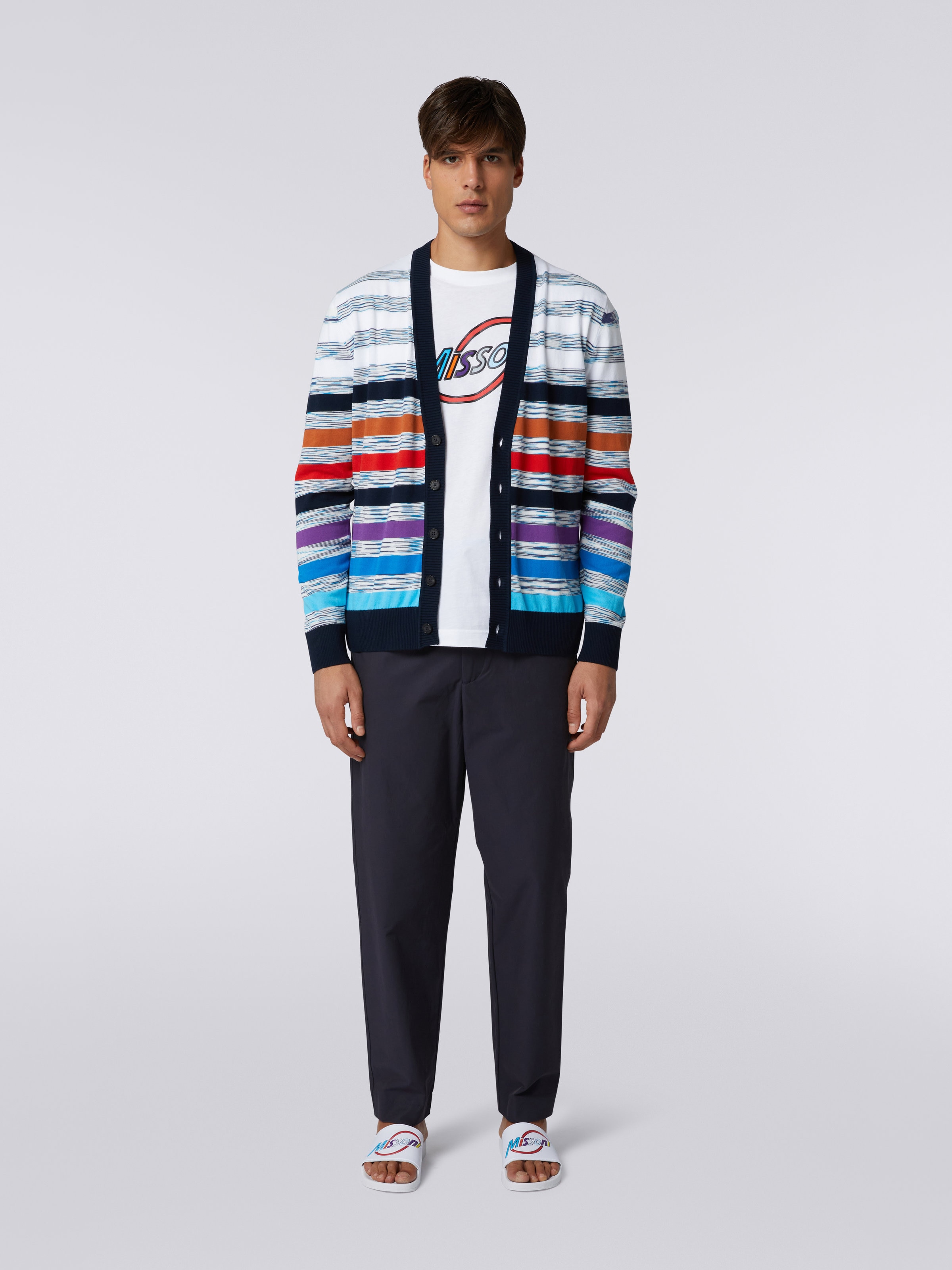 CARDIGAN CON BOTTONI, Multicoloured - 1